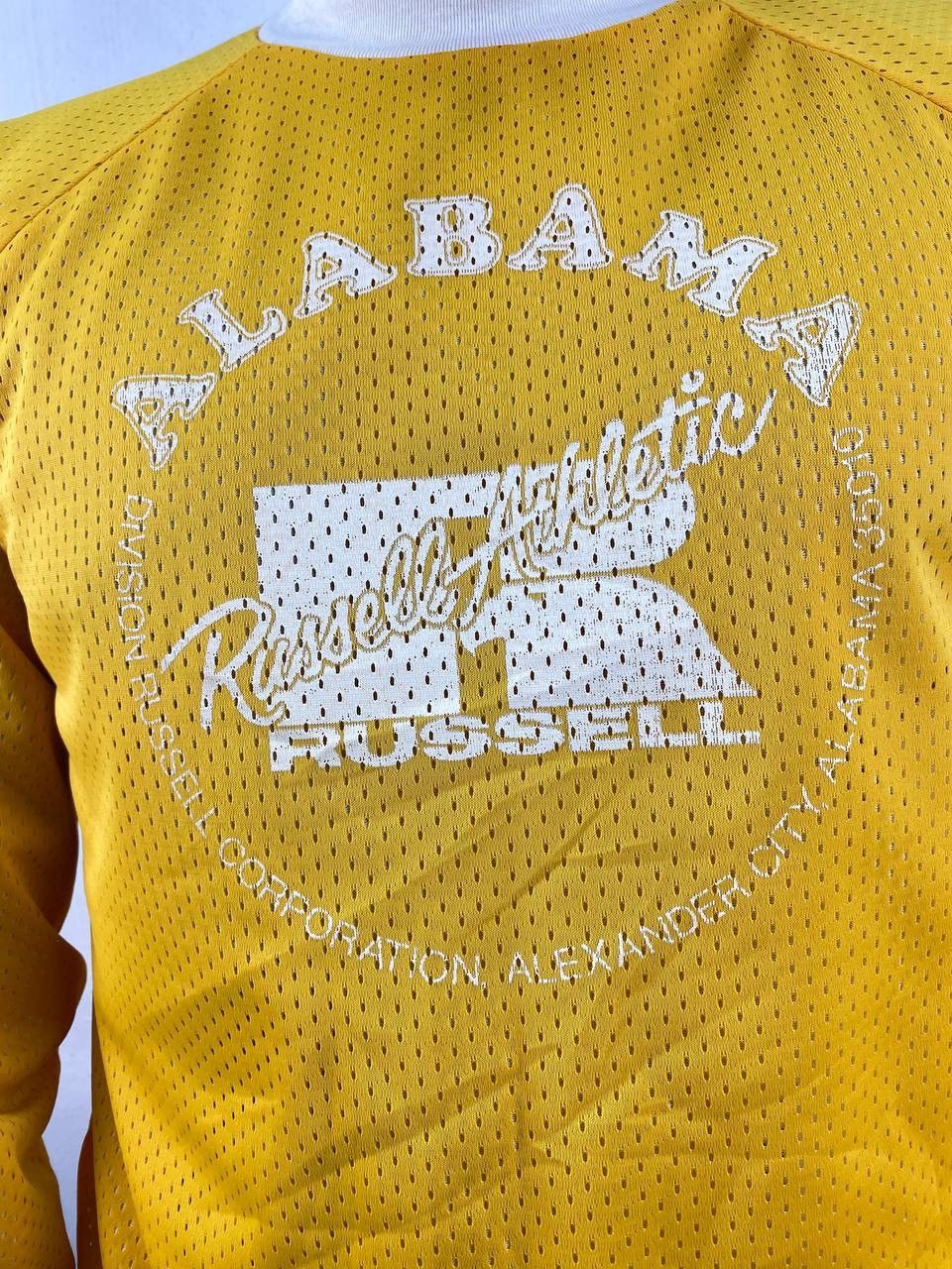 Russell Athletic RARE 70s Vtg Russell Athletics Alabama Jersey Long Sleeve Size US M / EU 48-50 / 2 - 7 Thumbnail