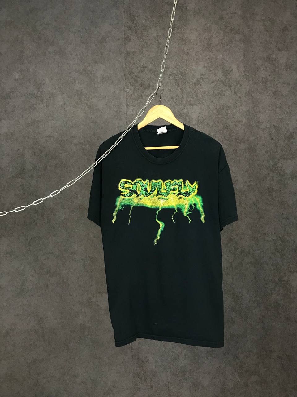 Band Tees × Vintage Soulfly vintage rock band tee Size US L / EU 52-54 / 3 - 1 Thumbnail