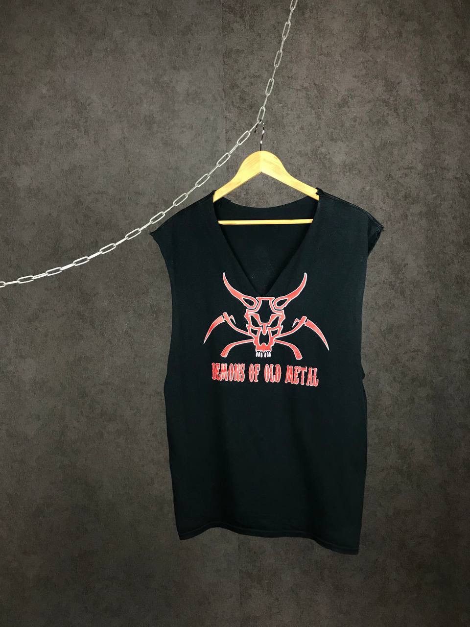 Band Tees Demons of old metal 667 vintage rock devil evil tee Size US L / EU 52-54 / 3 - 1 Thumbnail