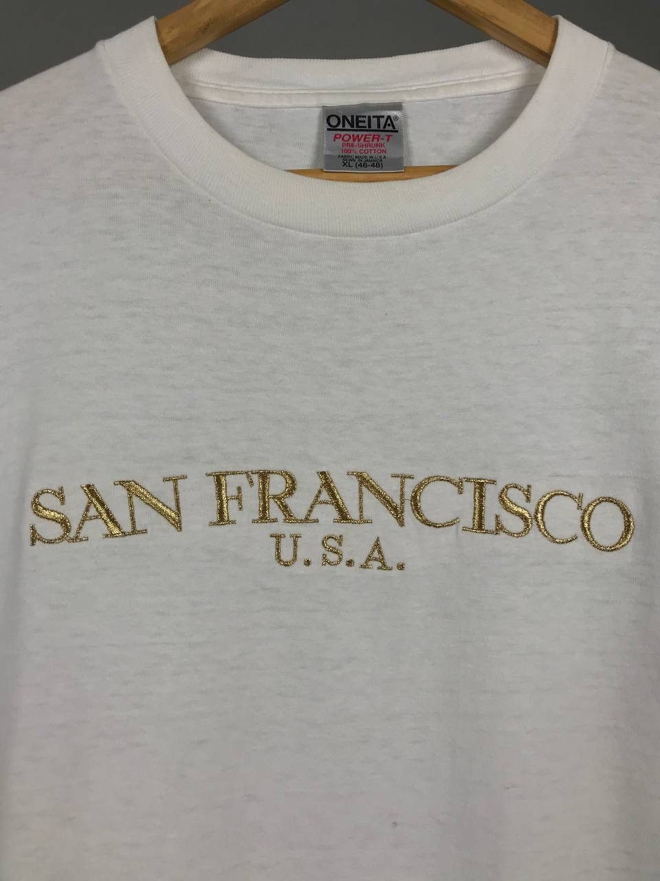 Vintage San Francisco USA American Vintage made in USA tee Size US XL / EU 56 / 4 - 3 Thumbnail