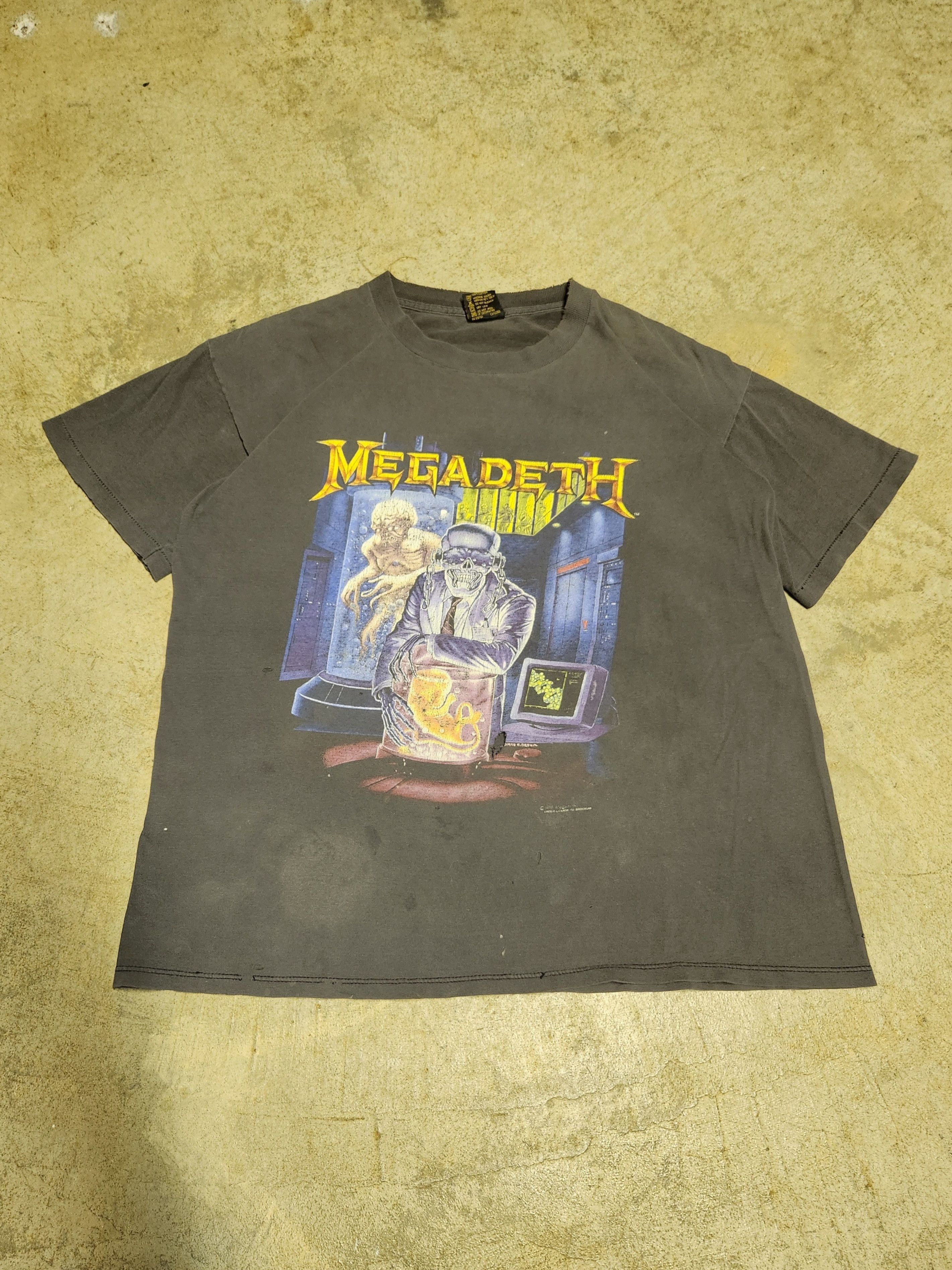 Archival Vintage BAND TEES '91 Megadeth tee - View 7