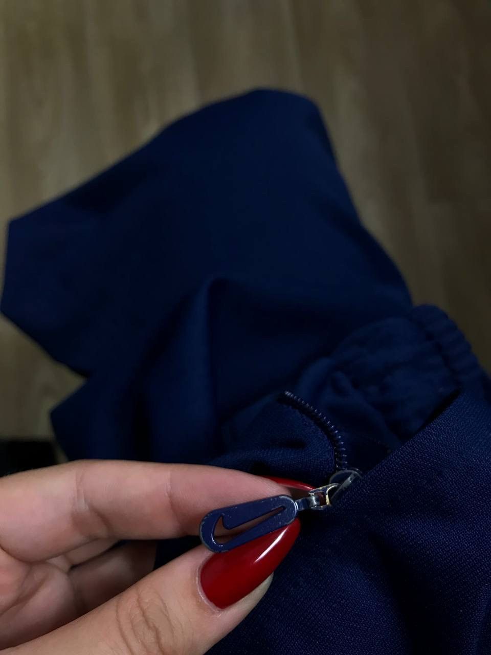 Nike Nike swoosh streetwear vintage blue sweatpants Size US 34 / EU 50 - 8 Thumbnail
