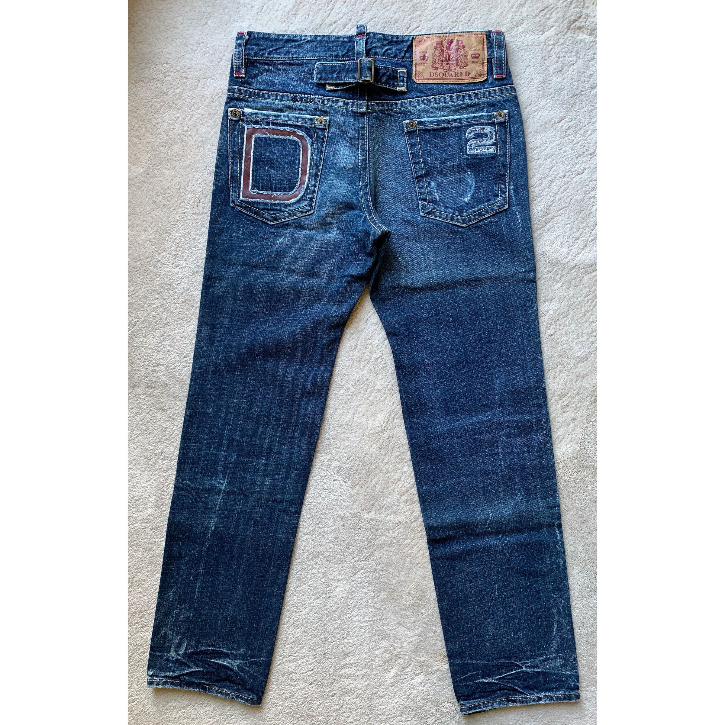 Dsquared2 DSQUARED2 LOGO Denim JEANS Size 46 EUR | 30 US Size US 30 / EU 46 - 4 Thumbnail