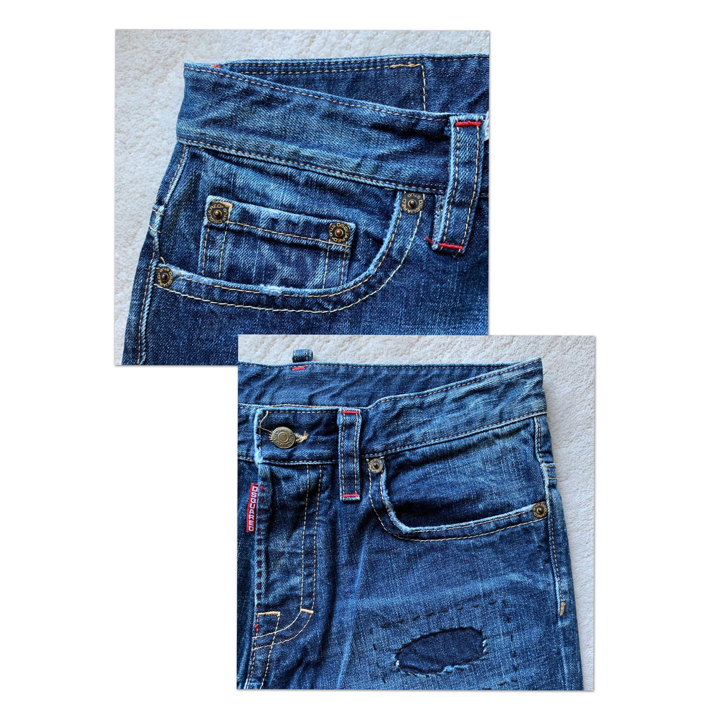 Dsquared2 DSQUARED2 LOGO Denim JEANS Size 46 EUR | 30 US Size US 30 / EU 46 - 6 Thumbnail