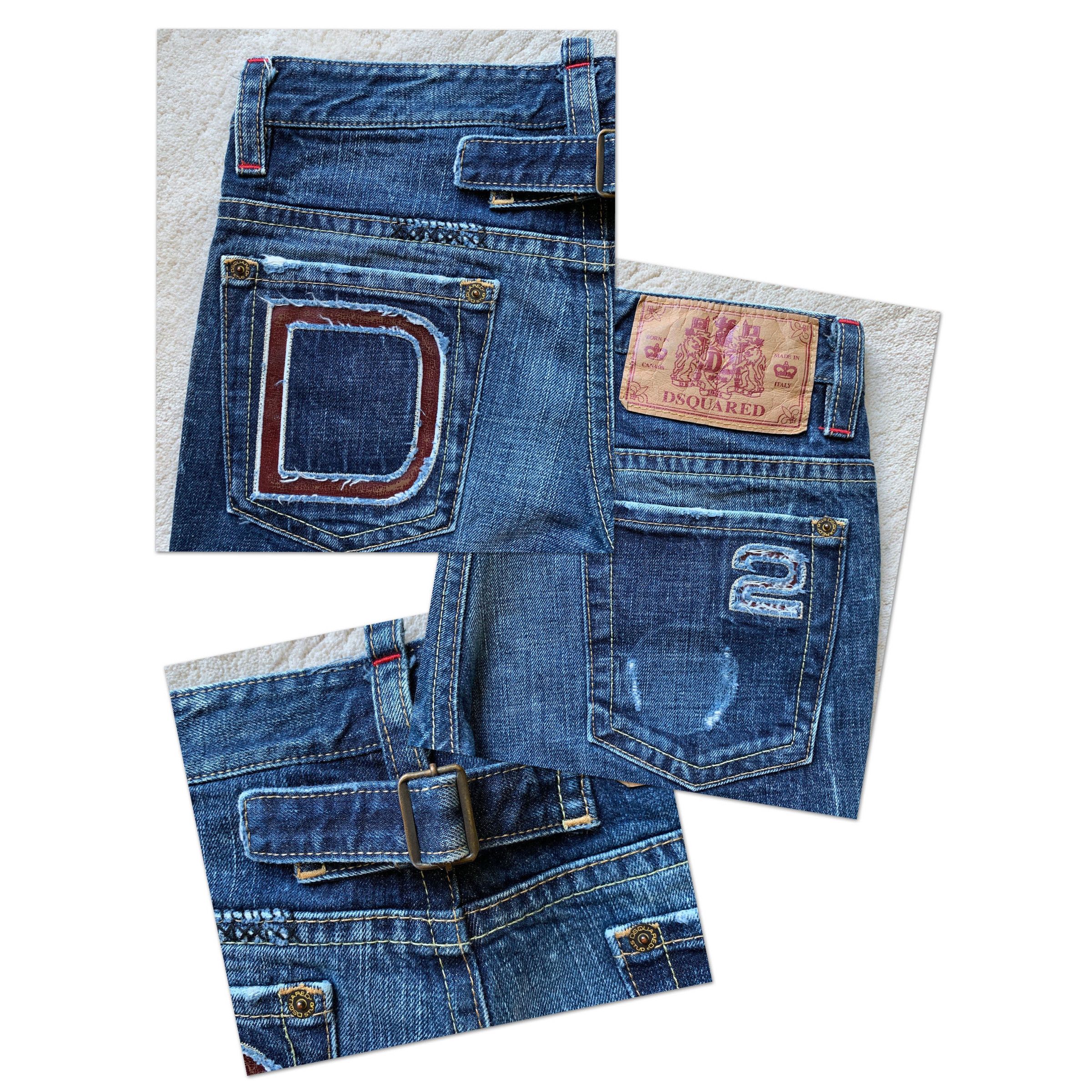 Dsquared2 DSQUARED2 LOGO Denim JEANS Size 46 EUR | 30 US Size US 30 / EU 46 - 10 Thumbnail