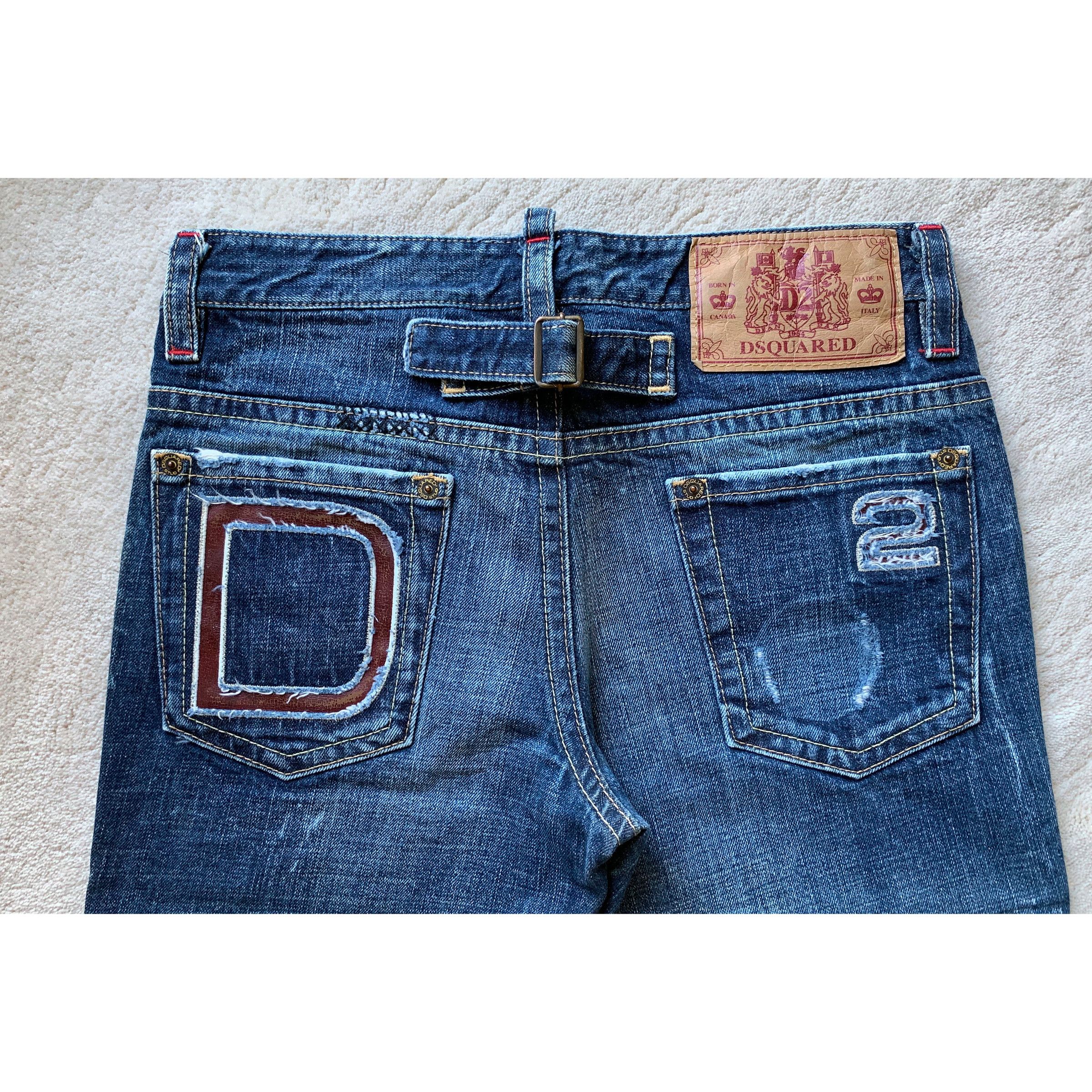 Dsquared2 DSQUARED2 LOGO Denim JEANS Size 46 EUR | 30 US Size US 30 / EU 46 - 9 Thumbnail