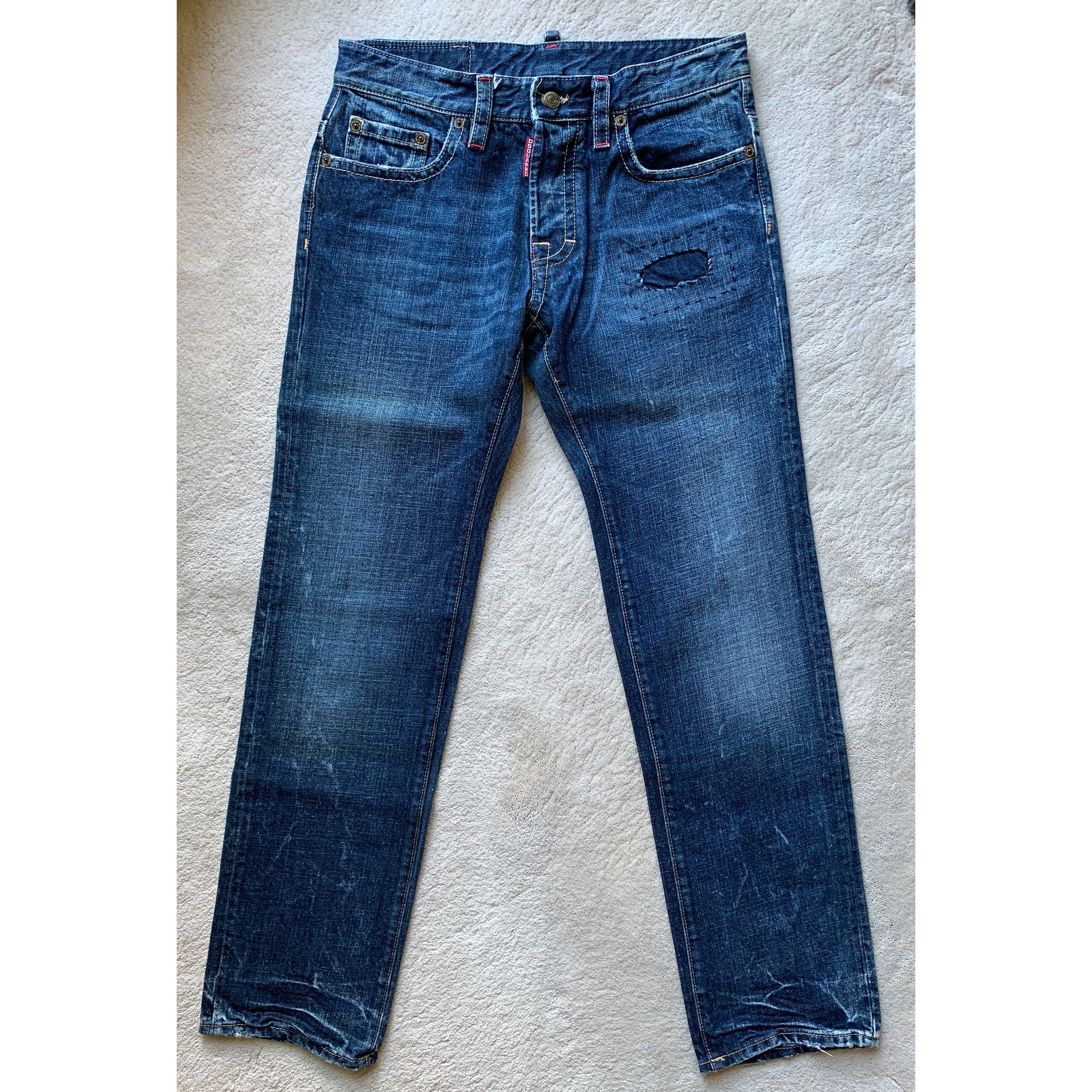 Dsquared2 DSQUARED2 LOGO Denim JEANS Size 46 EUR | 30 US Size US 30 / EU 46 - 3 Thumbnail