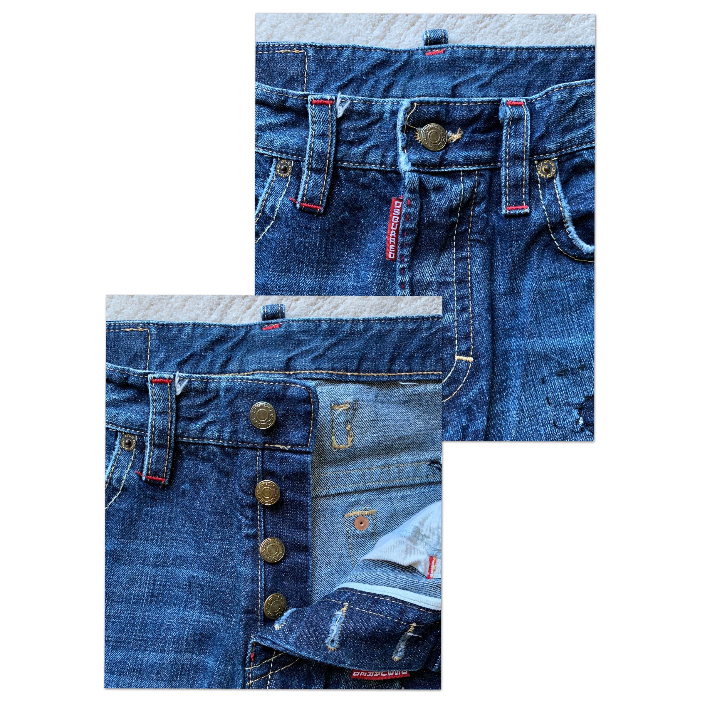 Dsquared2 DSQUARED2 LOGO Denim JEANS Size 46 EUR | 30 US Size US 30 / EU 46 - 7 Thumbnail