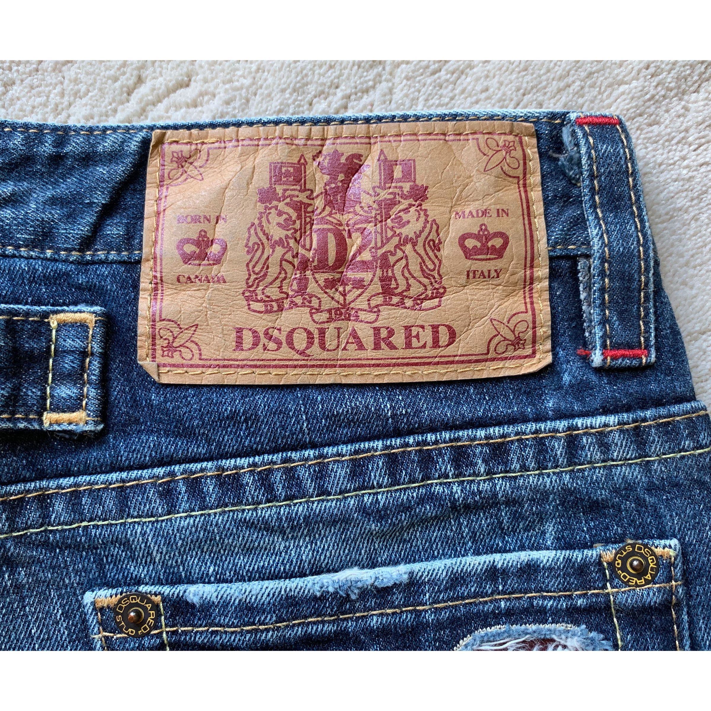 Dsquared2 DSQUARED2 LOGO Denim JEANS Size 46 EUR | 30 US Size US 30 / EU 46 - 11 Thumbnail