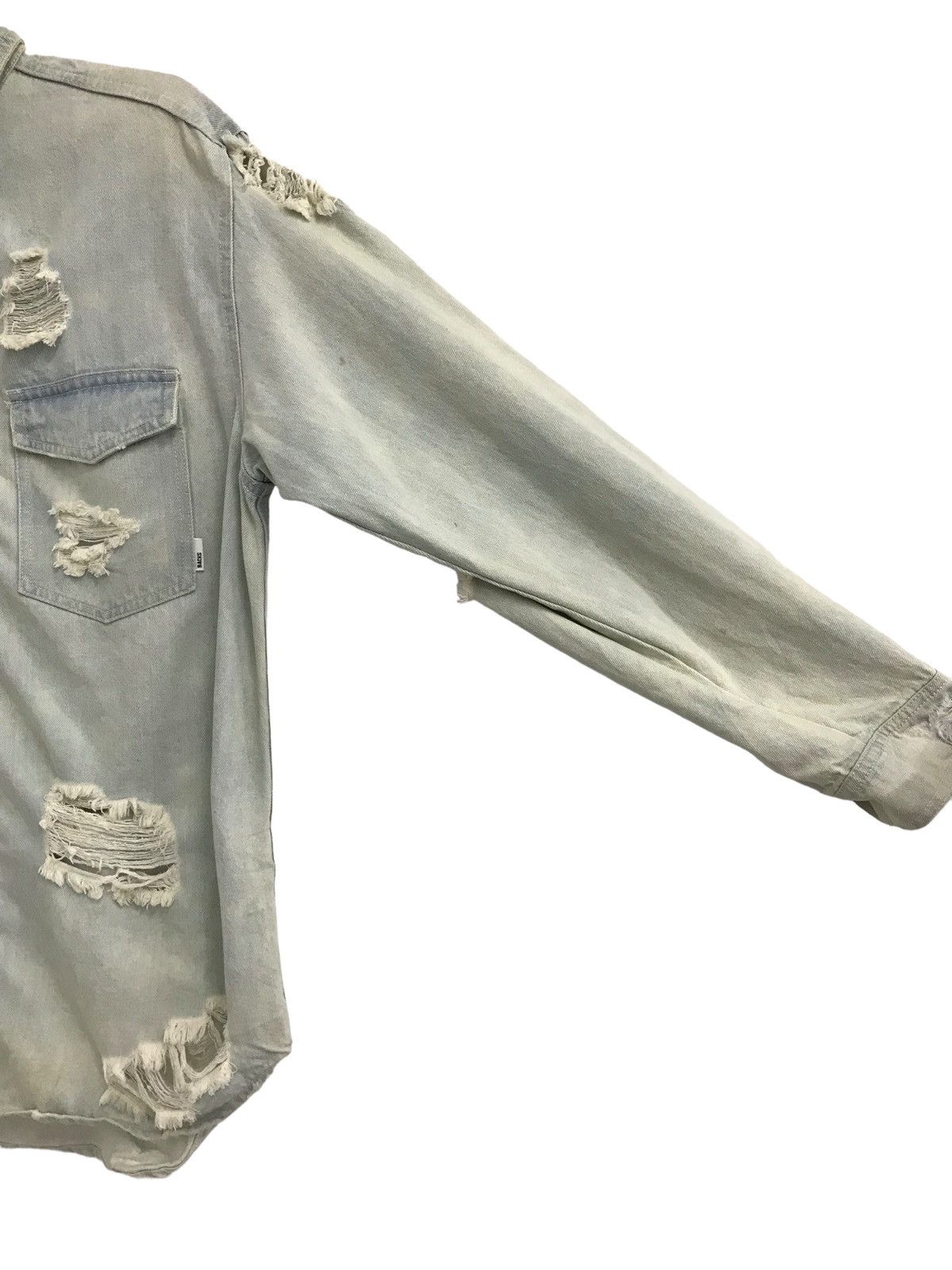 Japanese Brand BACKS SEVEN IGVELEAS BLACK DENIM JACKET Size US L / EU 52-54 / 3 - 5 Thumbnail