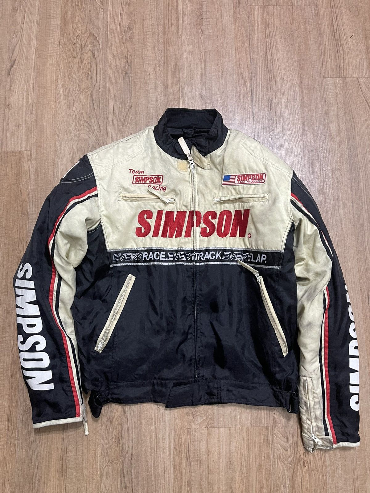Vintage Simpsons Racing Jacket