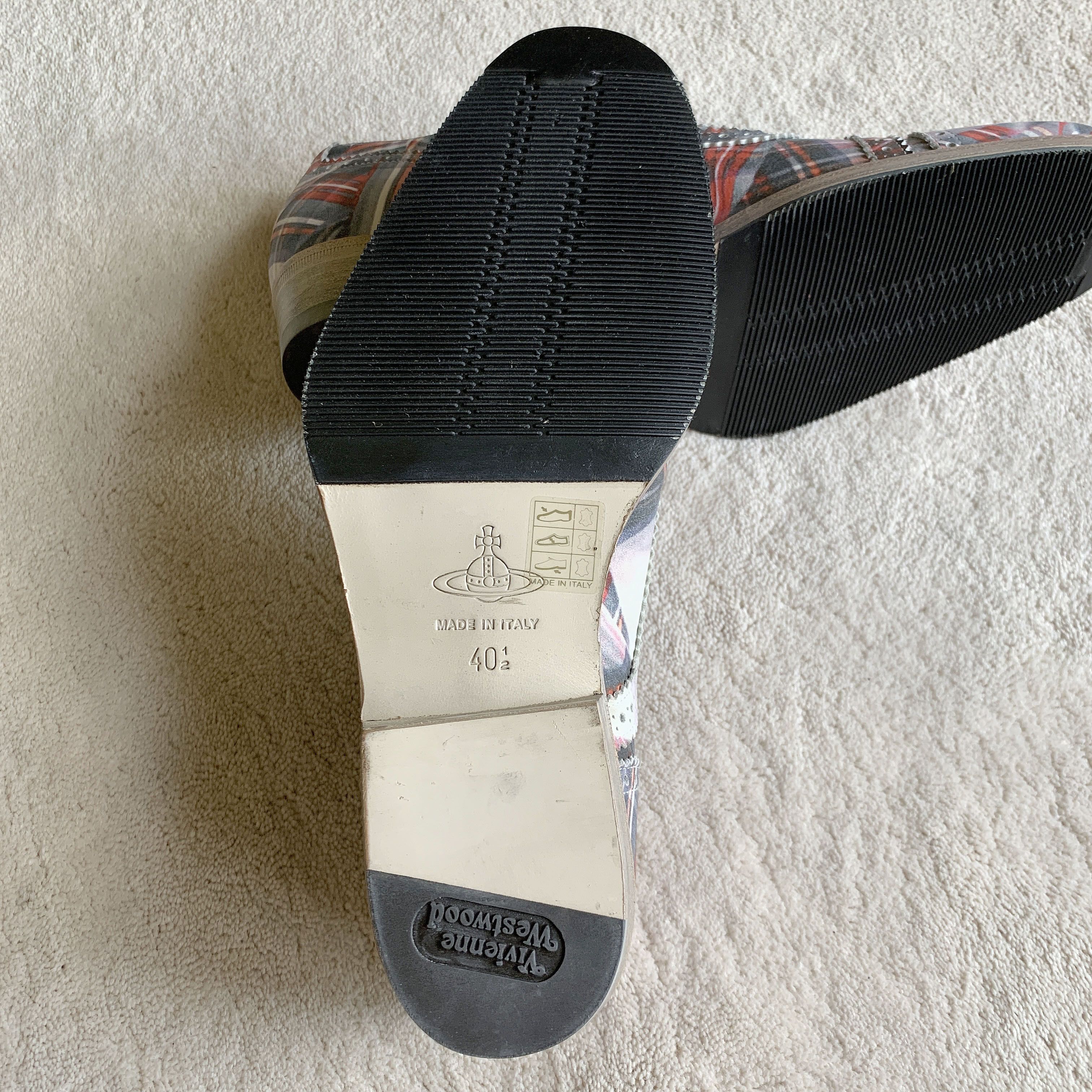 Vivienne Westwood RUNWAY-Featured VIVIENNE WESTWOOD Derby SHOES 40.5 EU 7.5 US Size US 7.5 / EU 40-41 - 8 Thumbnail