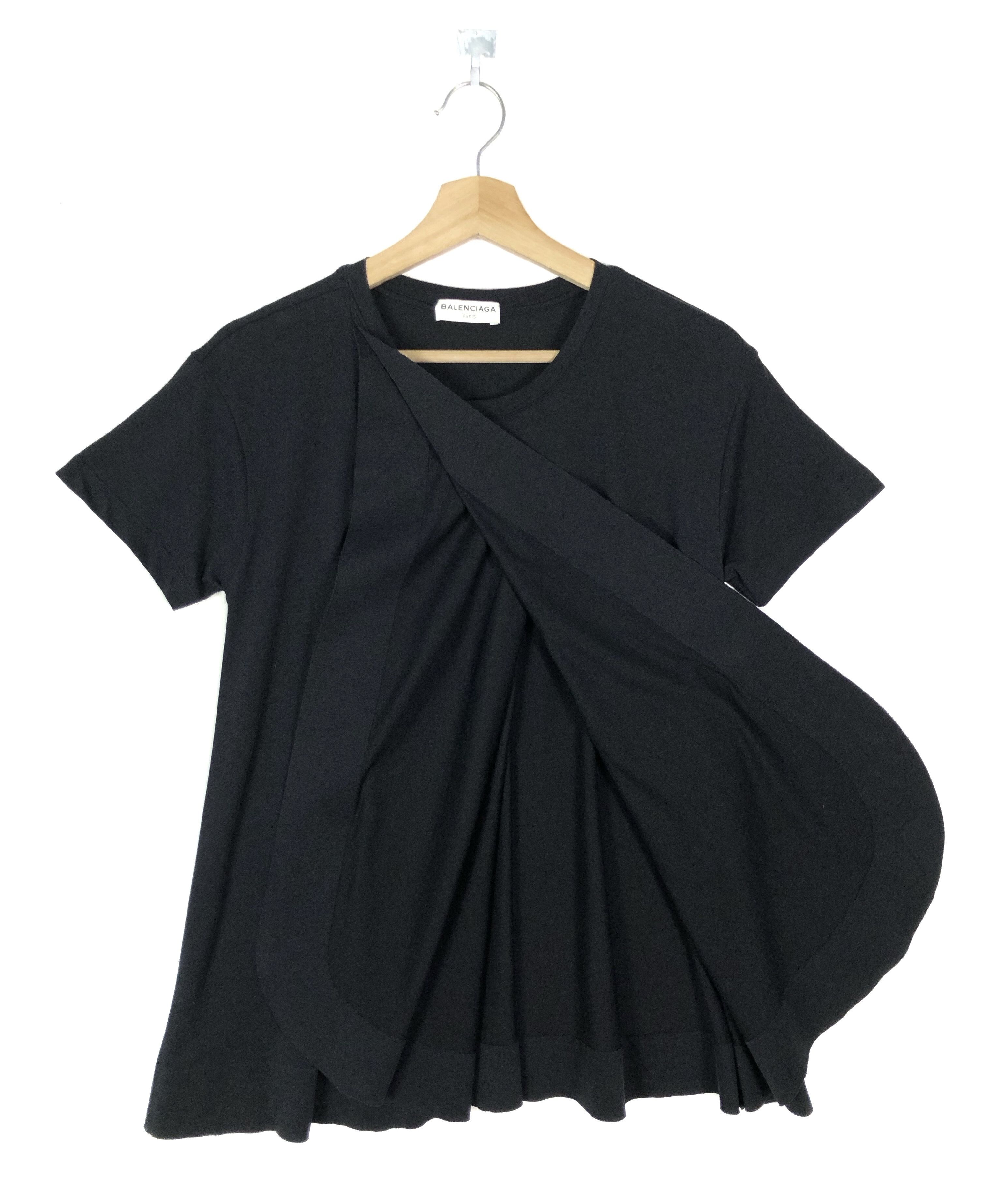 Balenciaga RARE🔥SS15 RTW BALENCIAGA EXPOSABLE FRONT S/S LYCRA RELAXED Size S / US 4 / IT 40 - 2 Thumbnail