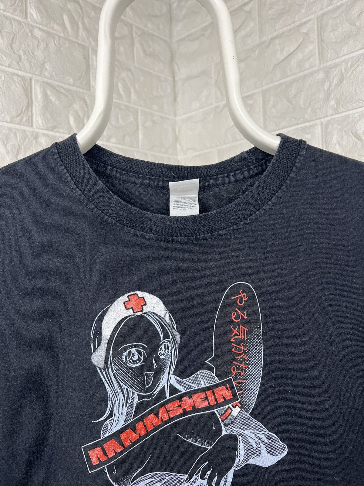 Band Tees × Vintage Rammstein Anime Japanese Nurse Vintage Longsleeve M Size US M / EU 48-50 / 2 - 5 Thumbnail