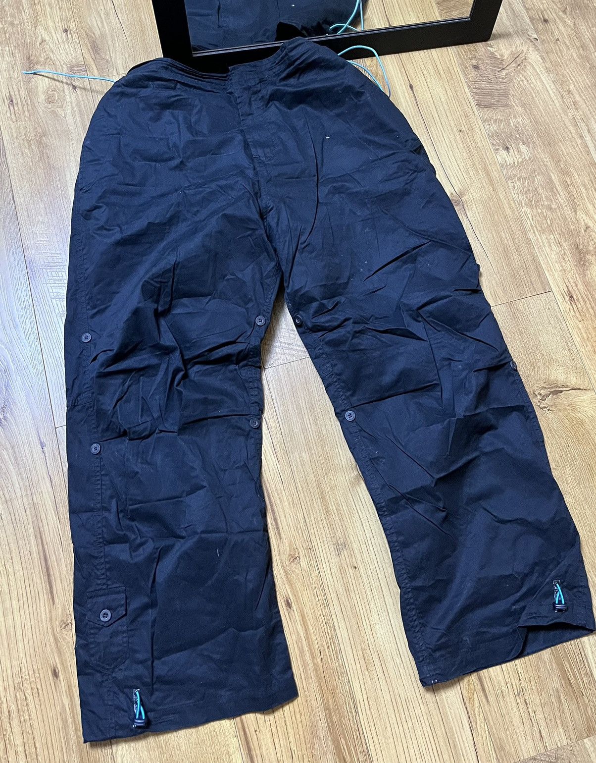Japanese Brand × Maharishi Maharishi Parachute Cargo Baggy Pants gorp Size US 34 / EU 50 - 4 Thumbnail