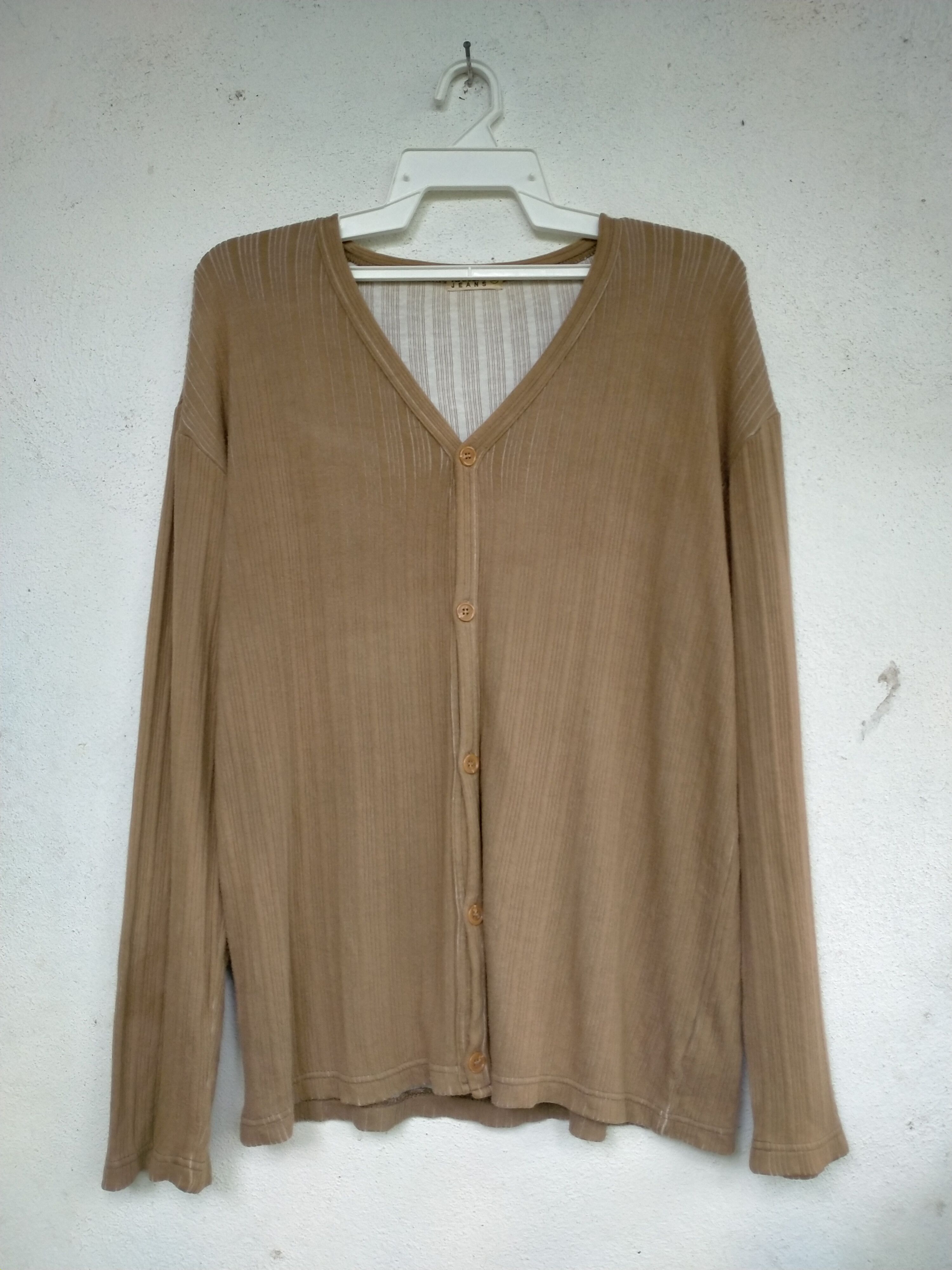 Japanese Brand Vintage Distressed Kansai Jeans men's cardigan Size US M / EU 48-50 / 2 - 1 Thumbnail
