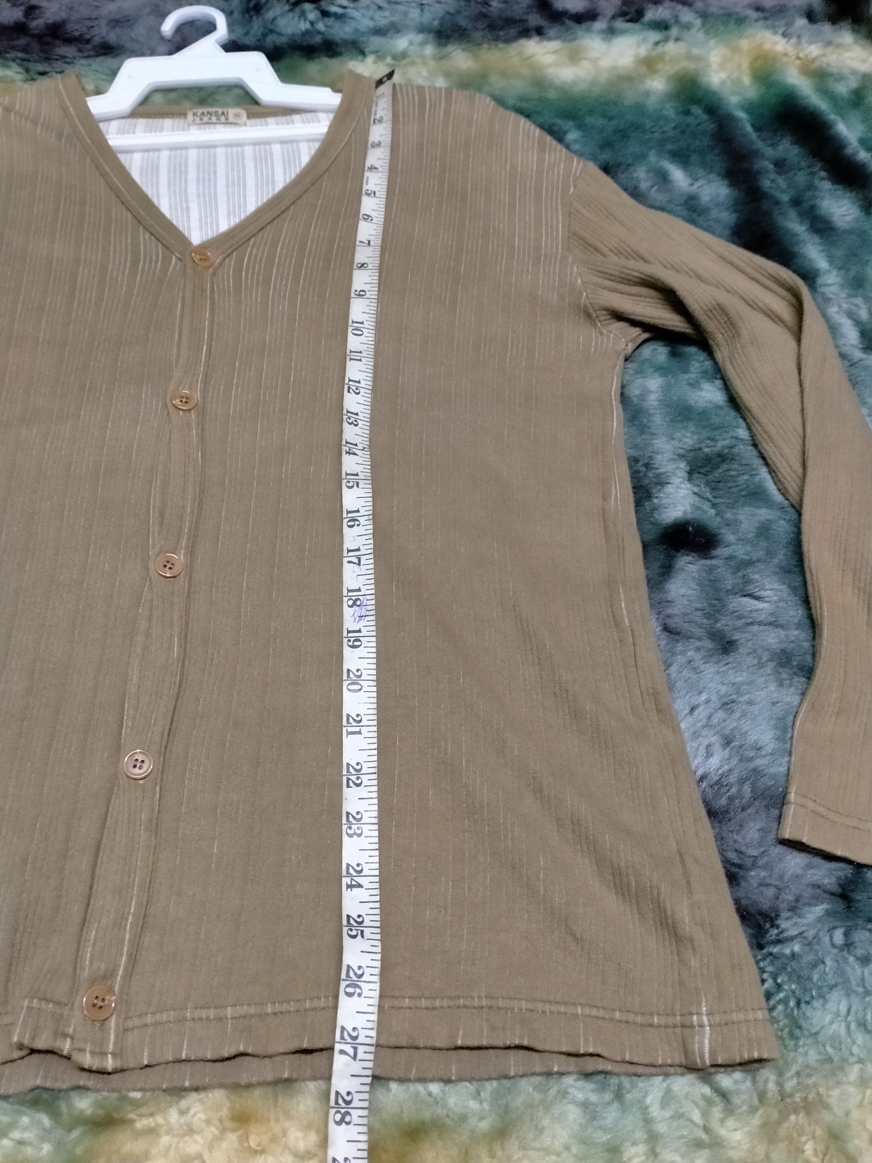 Japanese Brand Vintage Distressed Kansai Jeans men's cardigan Size US M / EU 48-50 / 2 - 9 Thumbnail