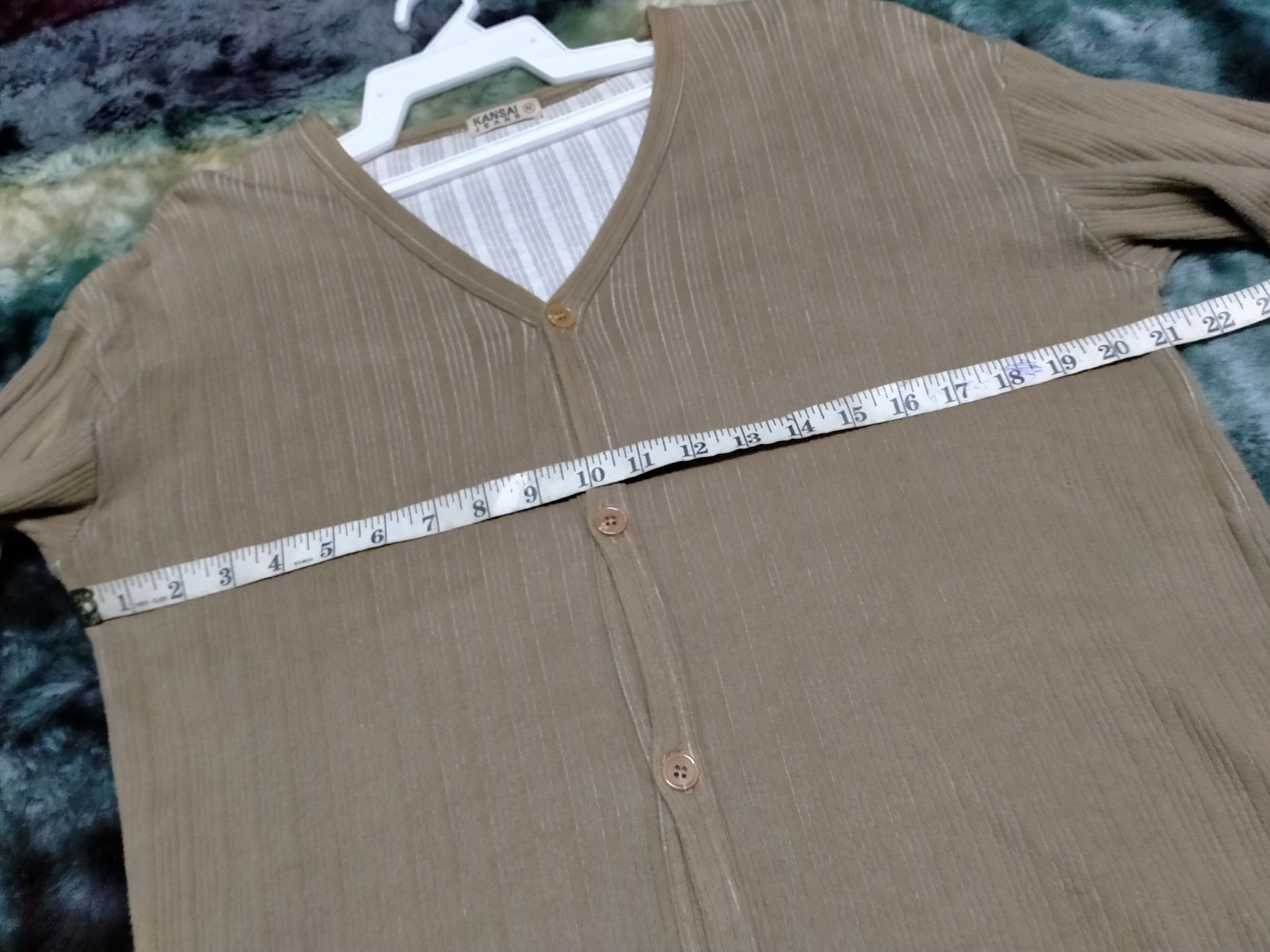 Japanese Brand Vintage Distressed Kansai Jeans men's cardigan Size US M / EU 48-50 / 2 - 10 Thumbnail
