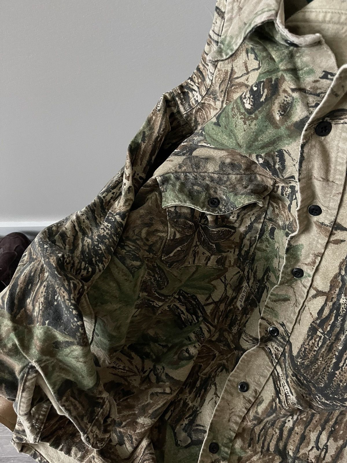 Other Real Tree Button Up Shirt Size US L / EU 52-54 / 3 - 5 Thumbnail