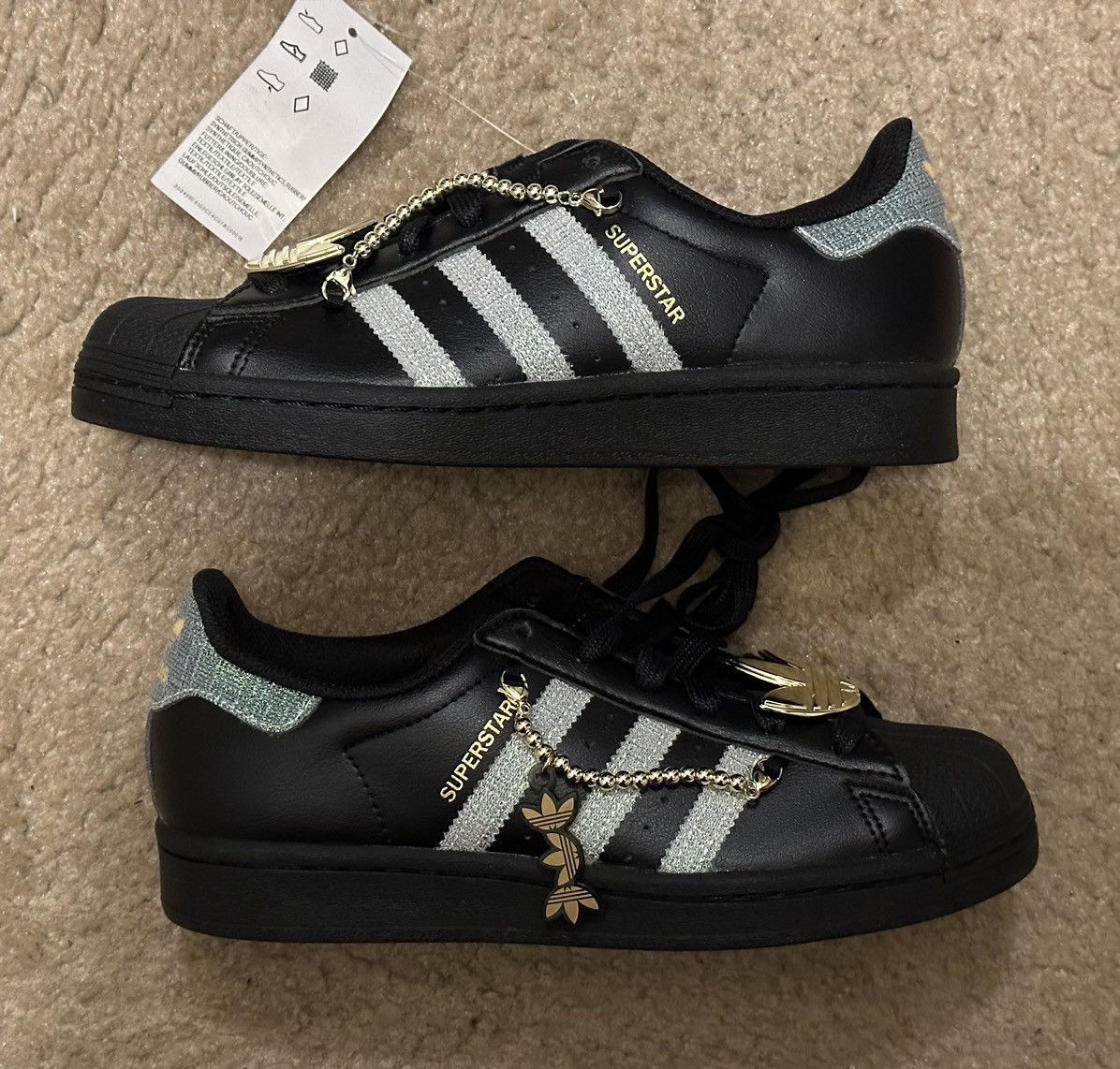 Adidas Originals Women’s Superstar W Sneaker Queen Black