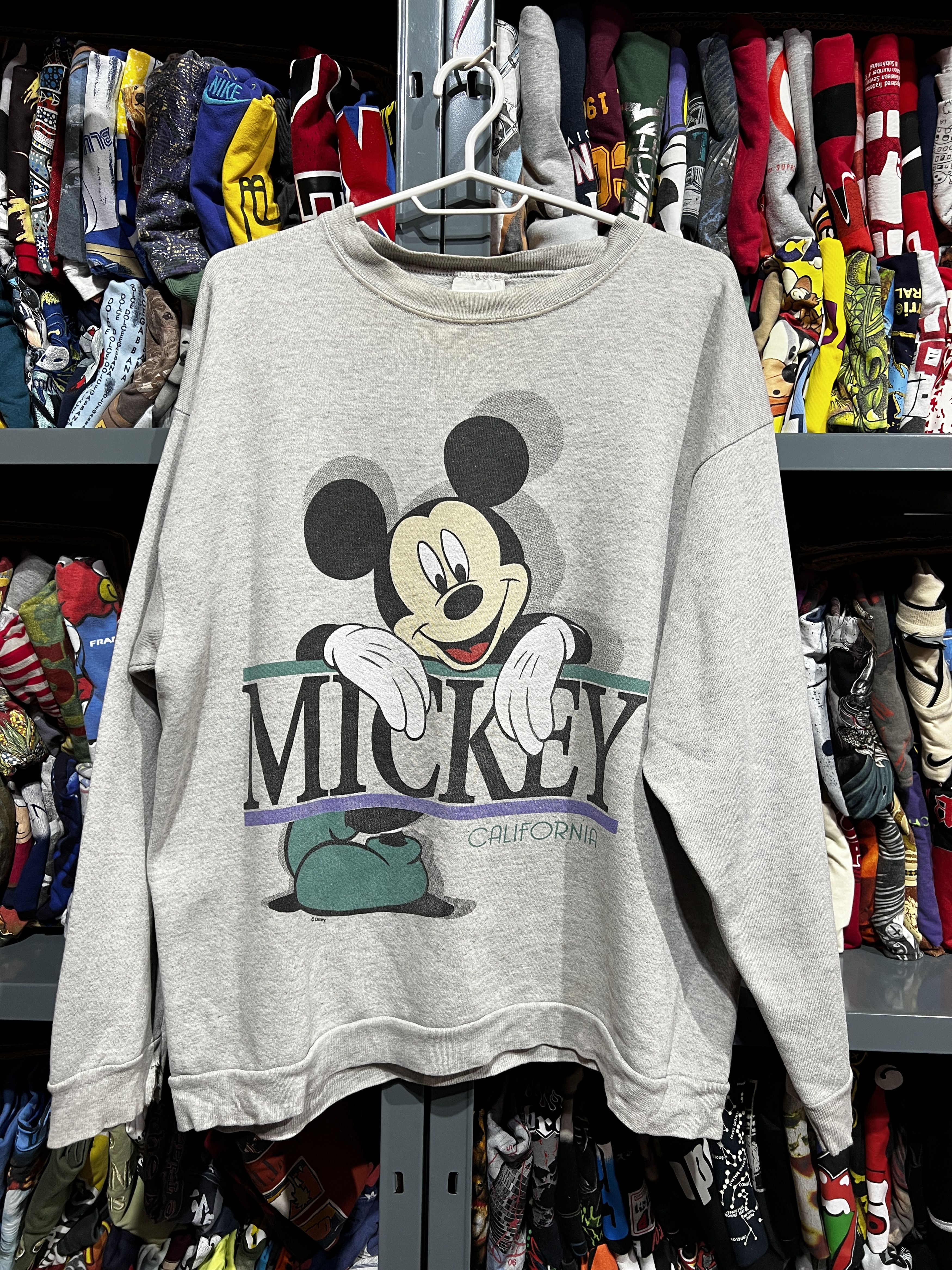90s Vintage Mickey Mouse California sweatshirt Disney