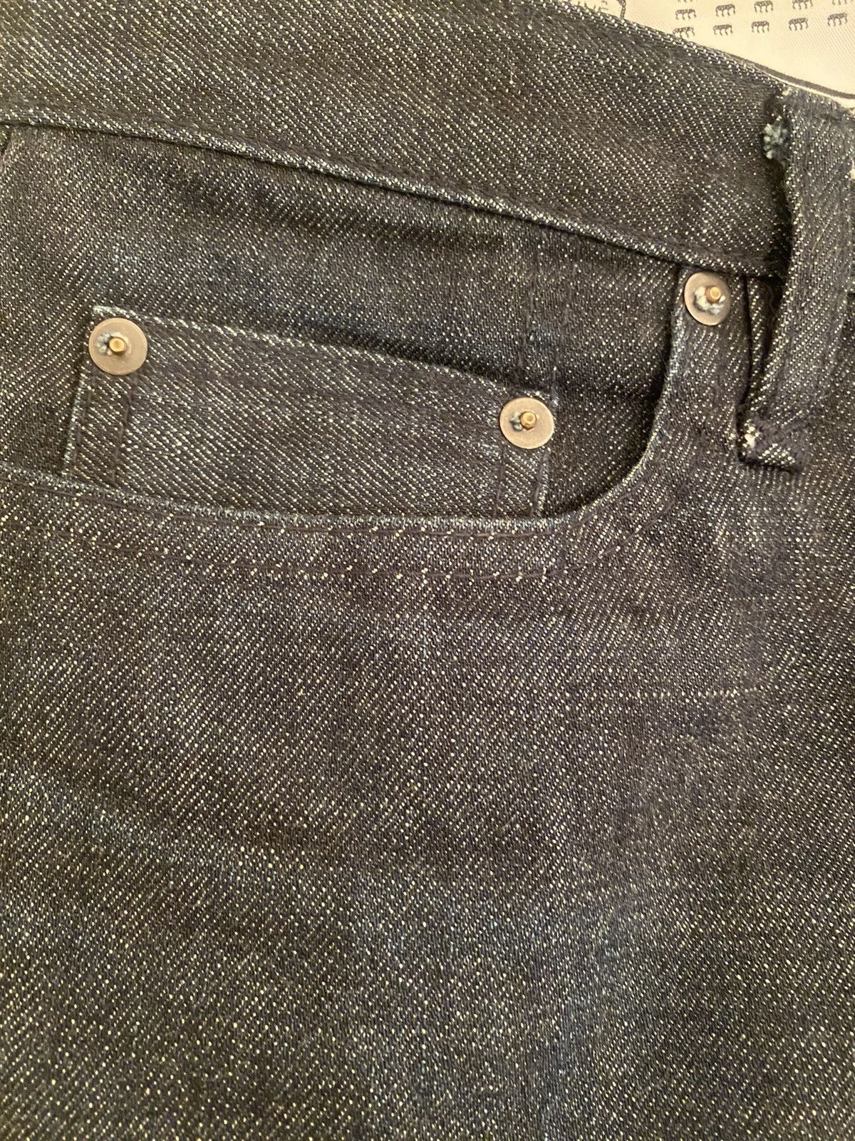 Maison Kitsune Deep indigo heavyweight denim 31 Size US 31 - 3 Thumbnail