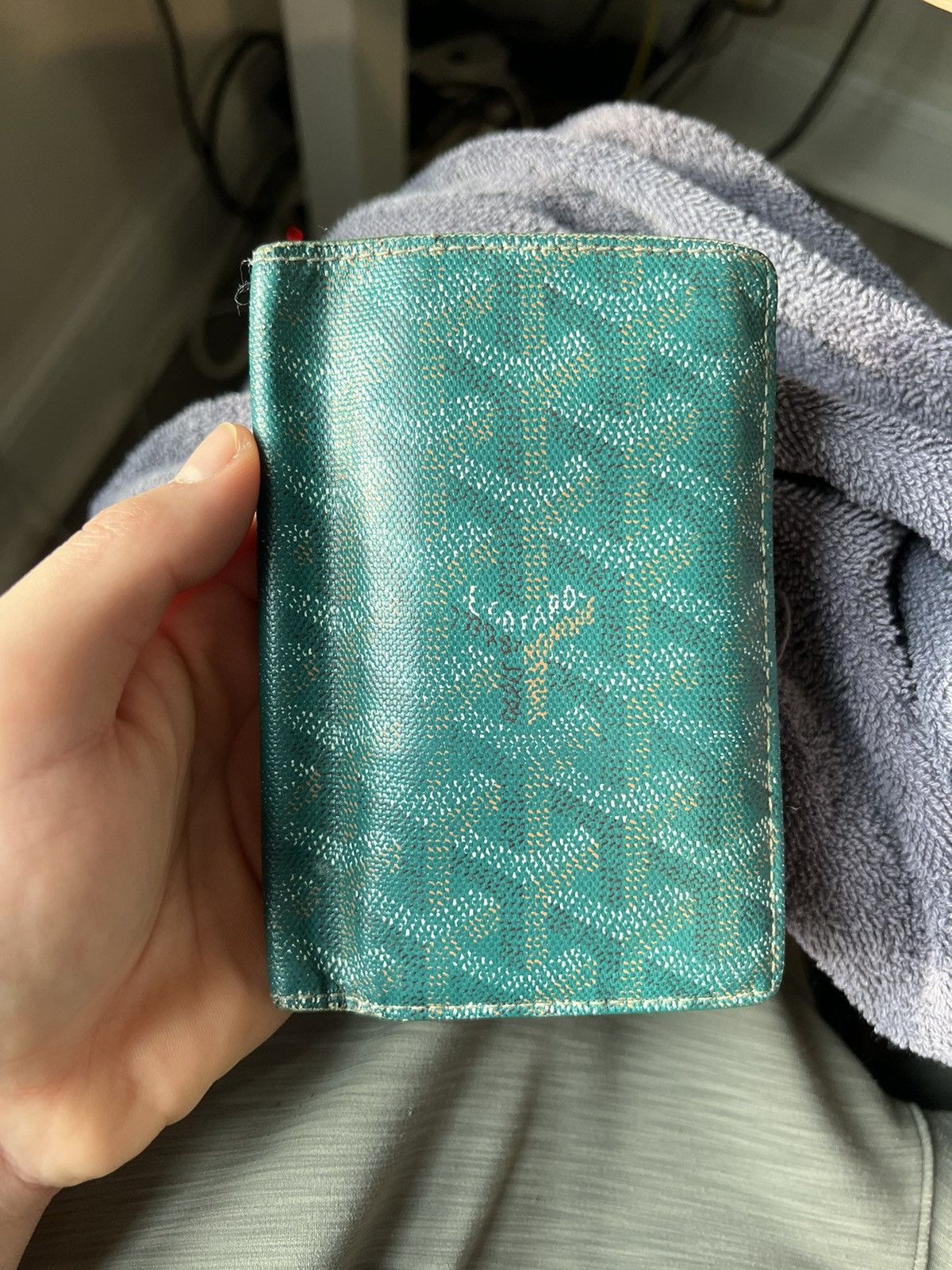 Goyard GOYARD PASSPORT CARD HOLDER WALLET - GREEN Size ONE SIZE - 4 Thumbnail