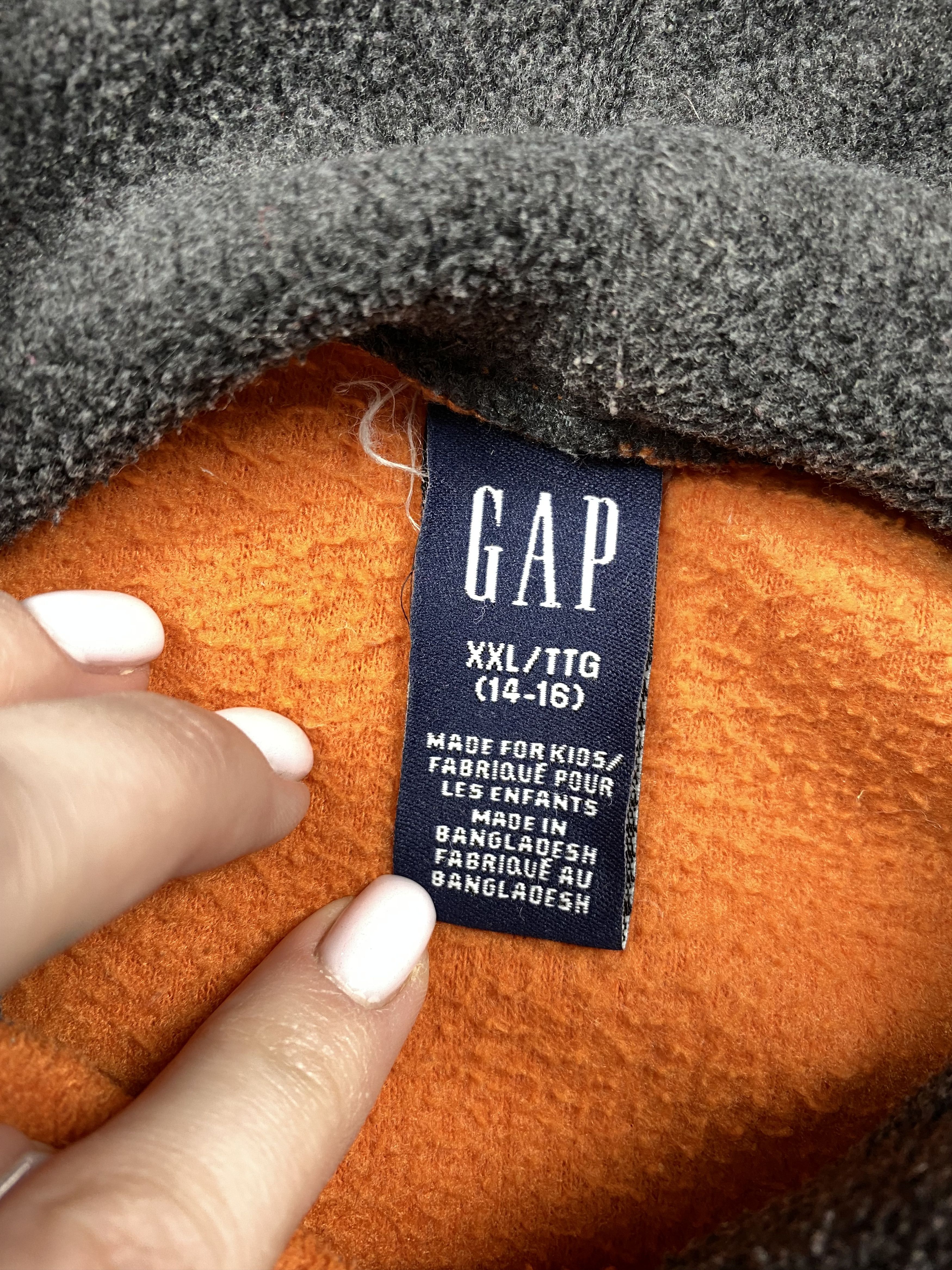 Gap × Vintage Gap Vintage Fleece Hoodie Size US L / EU 52-54 / 3 - 4 Thumbnail