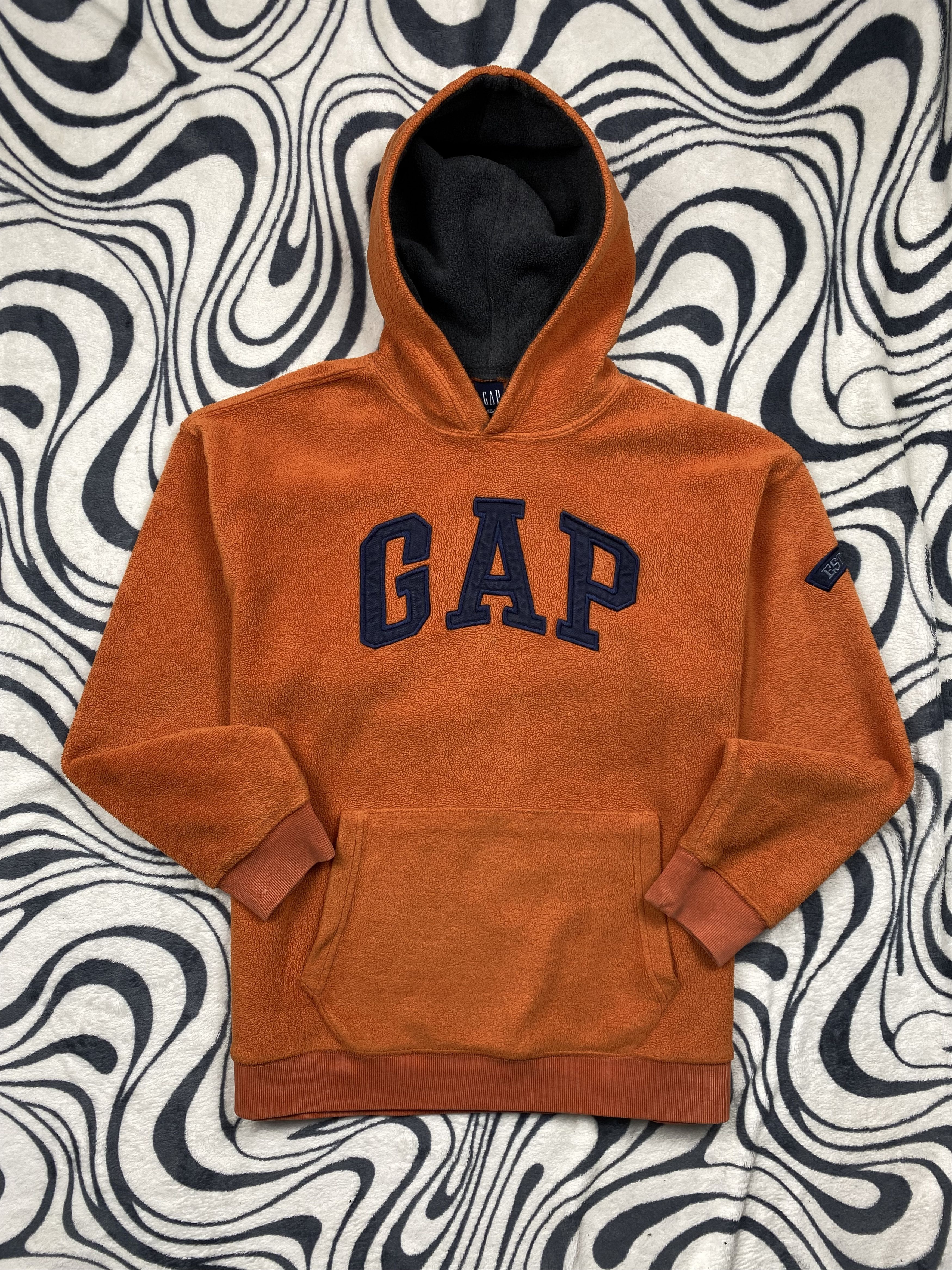 Gap × Vintage Gap Vintage Fleece Hoodie Size US L / EU 52-54 / 3 - 1 Thumbnail