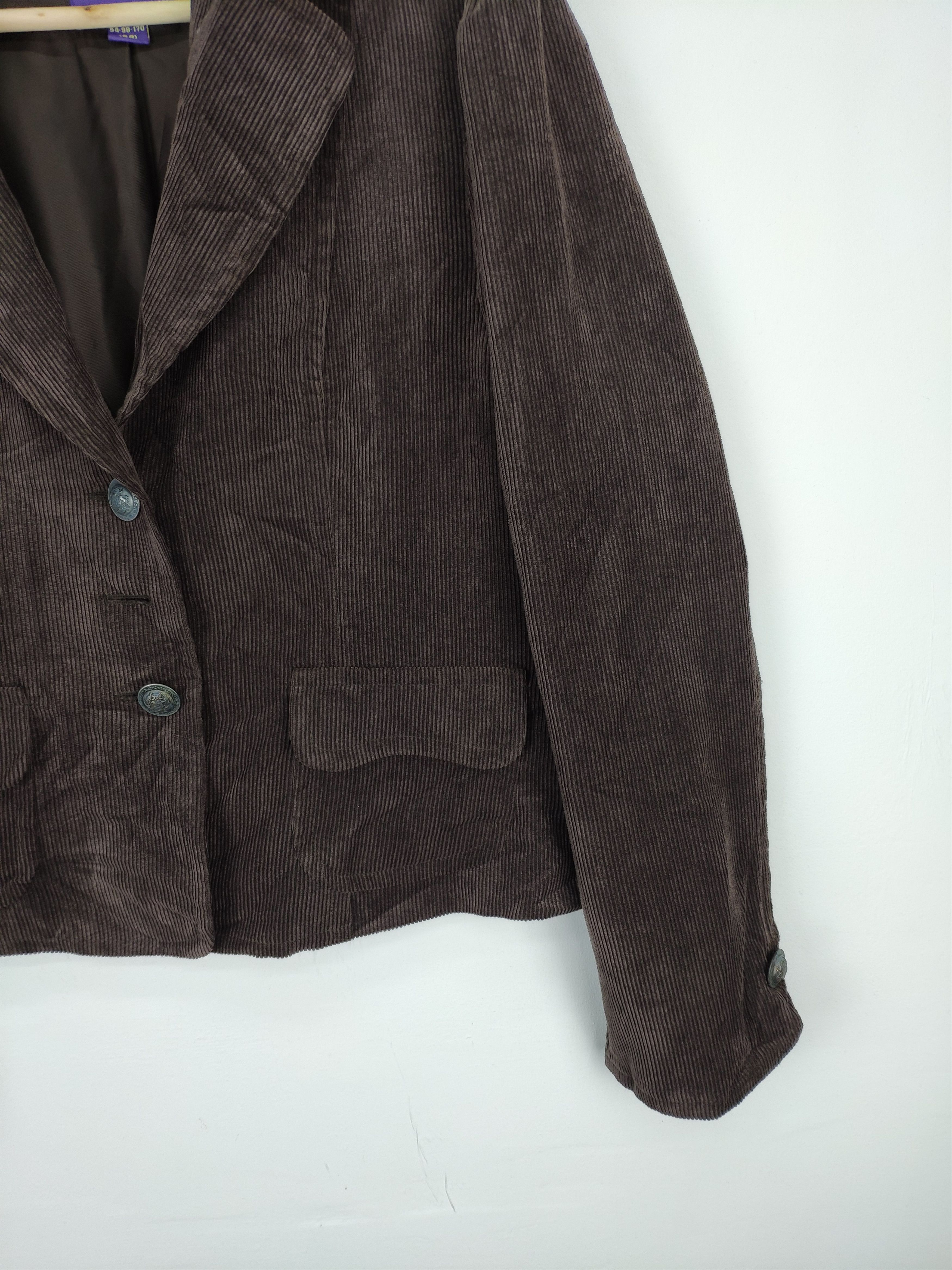 Other Vintage Corduroy Blazer Jacket by Reforme Size M / US 6-8 / IT 42-44 - 6 Thumbnail