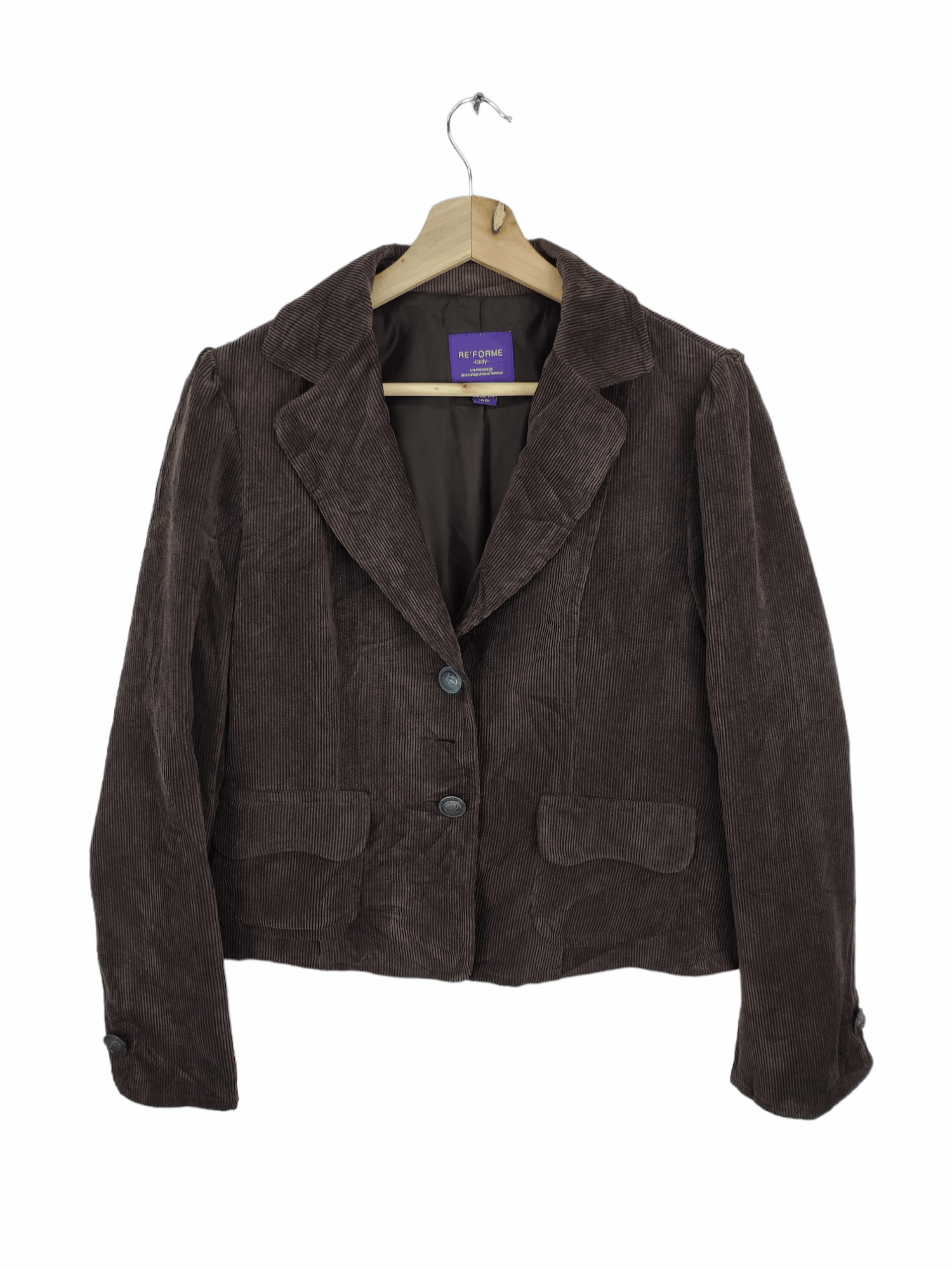 Other Vintage Corduroy Blazer Jacket by Reforme Size M / US 6-8 / IT 42-44 - 1 Thumbnail