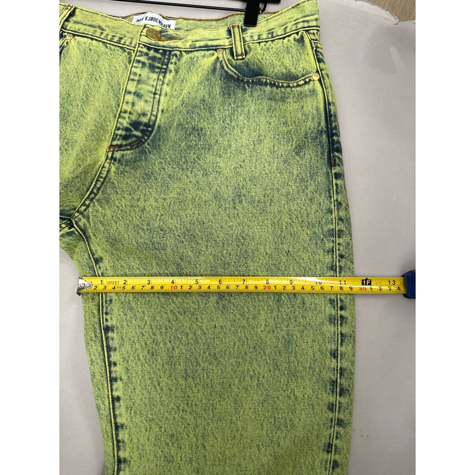 Han Kjobenhavn Dyed wash acid denim Size US 32 / EU 48 - 6 Thumbnail