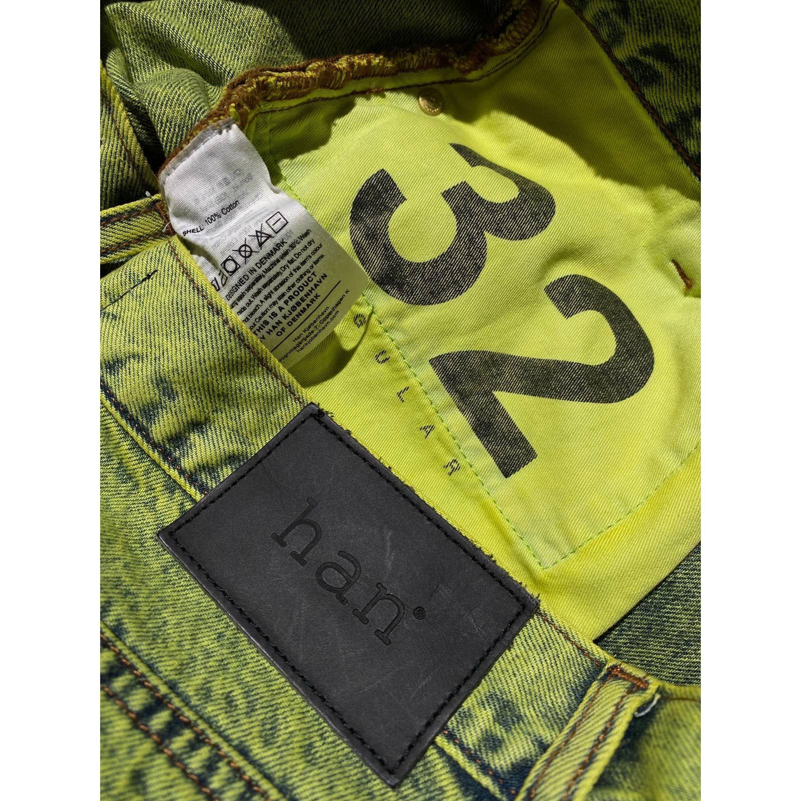 Han Kjobenhavn Dyed wash acid denim Size US 32 / EU 48 - 3 Thumbnail