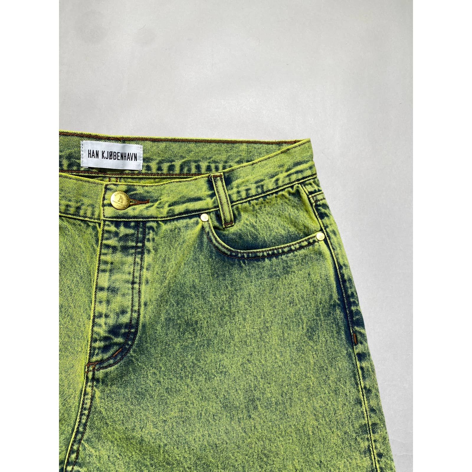 Han Kjobenhavn Dyed wash acid denim Size US 32 / EU 48 - 2 Thumbnail