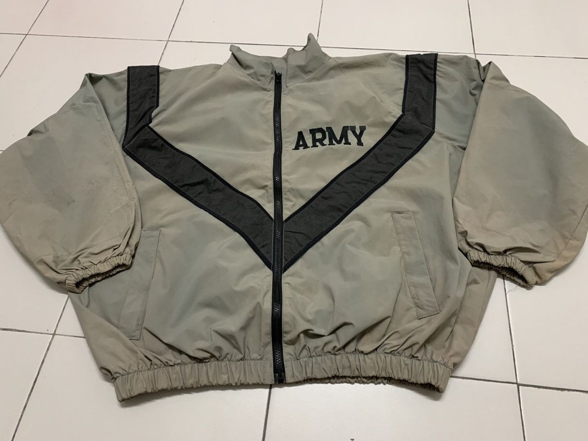 Vintage Army Military Physical Fitness Traning Uniform Wind Jacket Size US M / EU 48-50 / 2 - 6 Thumbnail