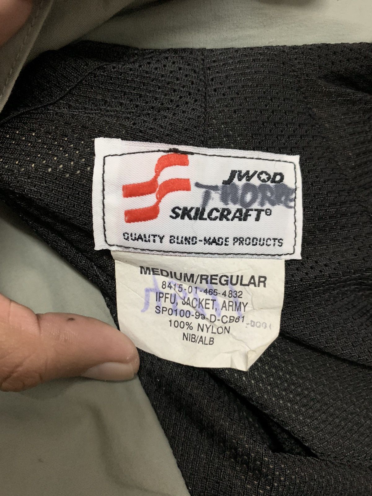 Vintage Army Military Physical Fitness Traning Uniform Wind Jacket Size US M / EU 48-50 / 2 - 10 Thumbnail