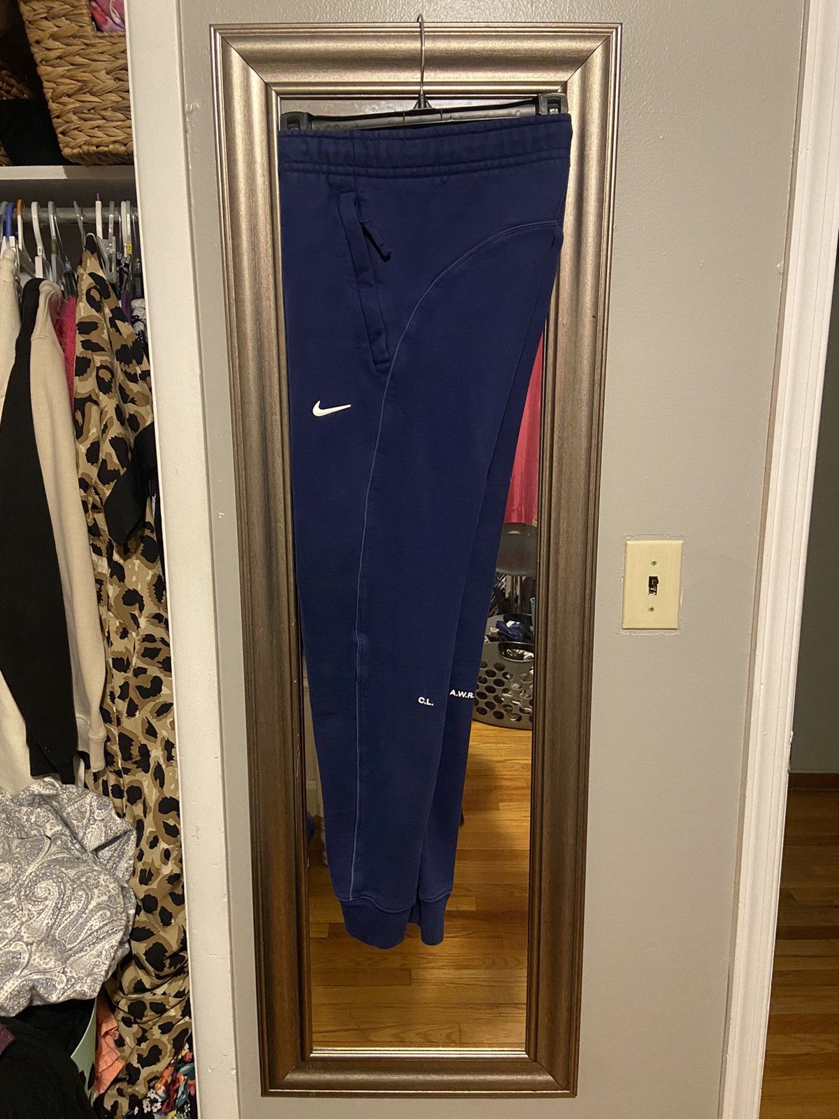 Drake × Nike Nike x NOCTA Fleece Pant Blue Size US 26 / EU 42 - 3 Thumbnail