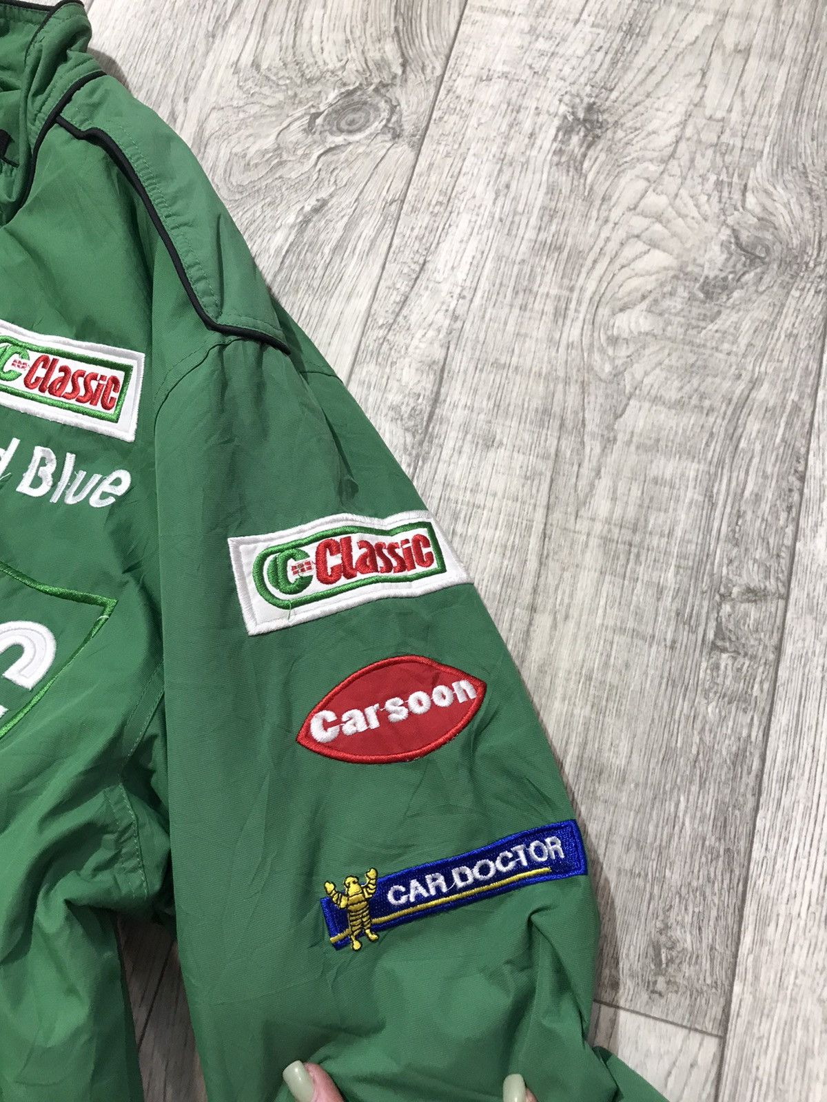 NASCAR 💚 RACING JACKET MOTO NASCAR BOMBER Ferrari Red Bull Size US M / EU 48-50 / 2 - 4 Thumbnail
