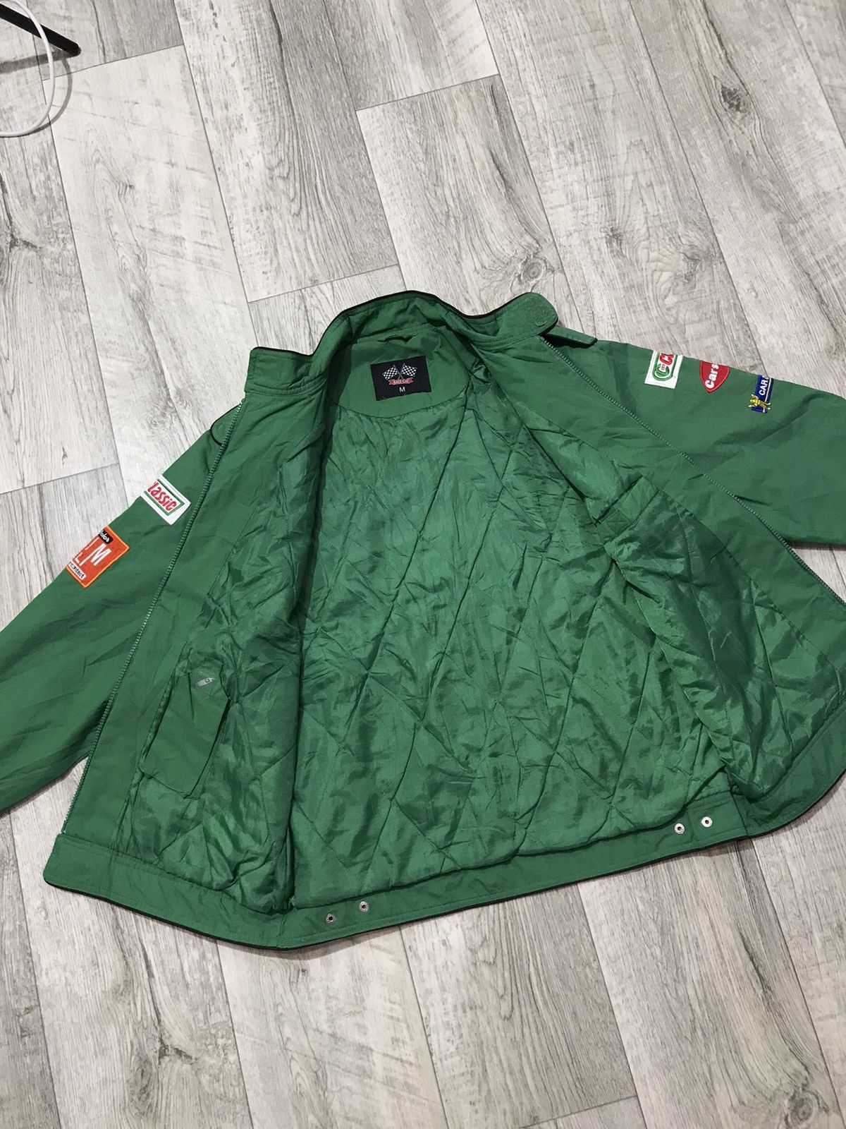 NASCAR 💚 RACING JACKET MOTO NASCAR BOMBER Ferrari Red Bull Size US M / EU 48-50 / 2 - 7 Thumbnail
