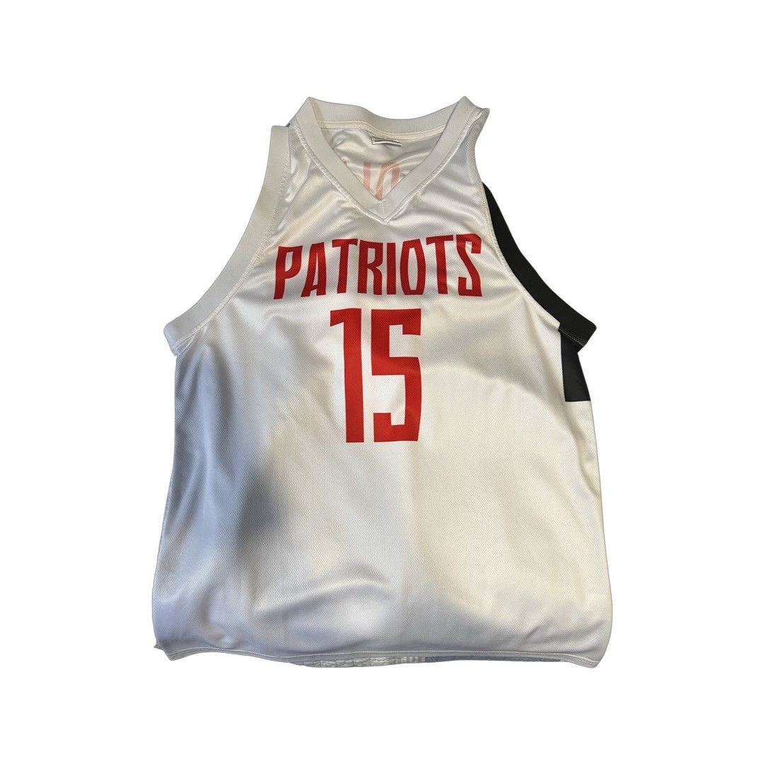 J Cole 15 Patriots Visit Rwanda White Basketball Jersey — BORIZ