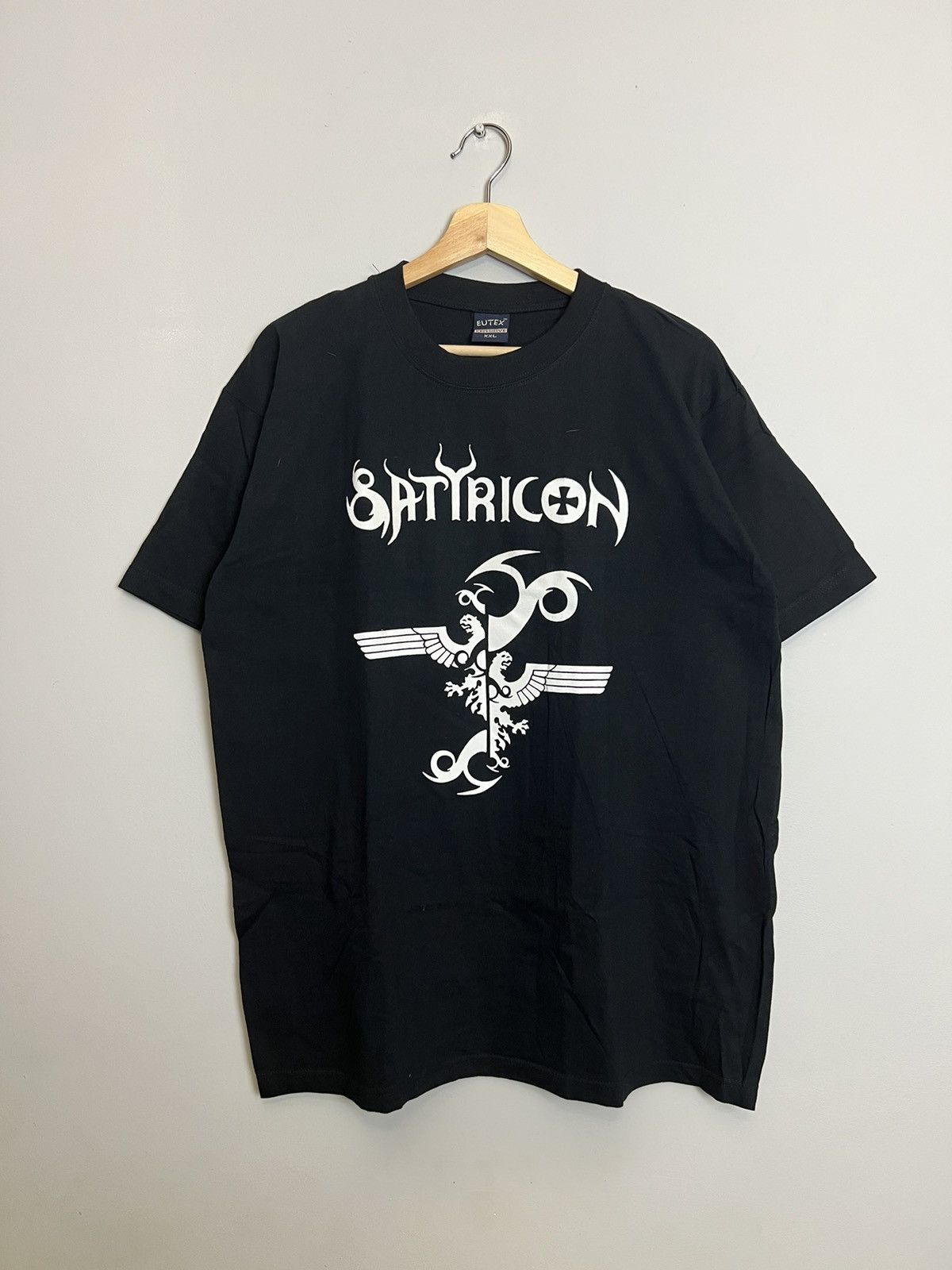 Band Tees Rare Vintage 90s Satyricon Black Metal Band T Shirt Size US XXL / EU 58 / 5 - 1 Thumbnail