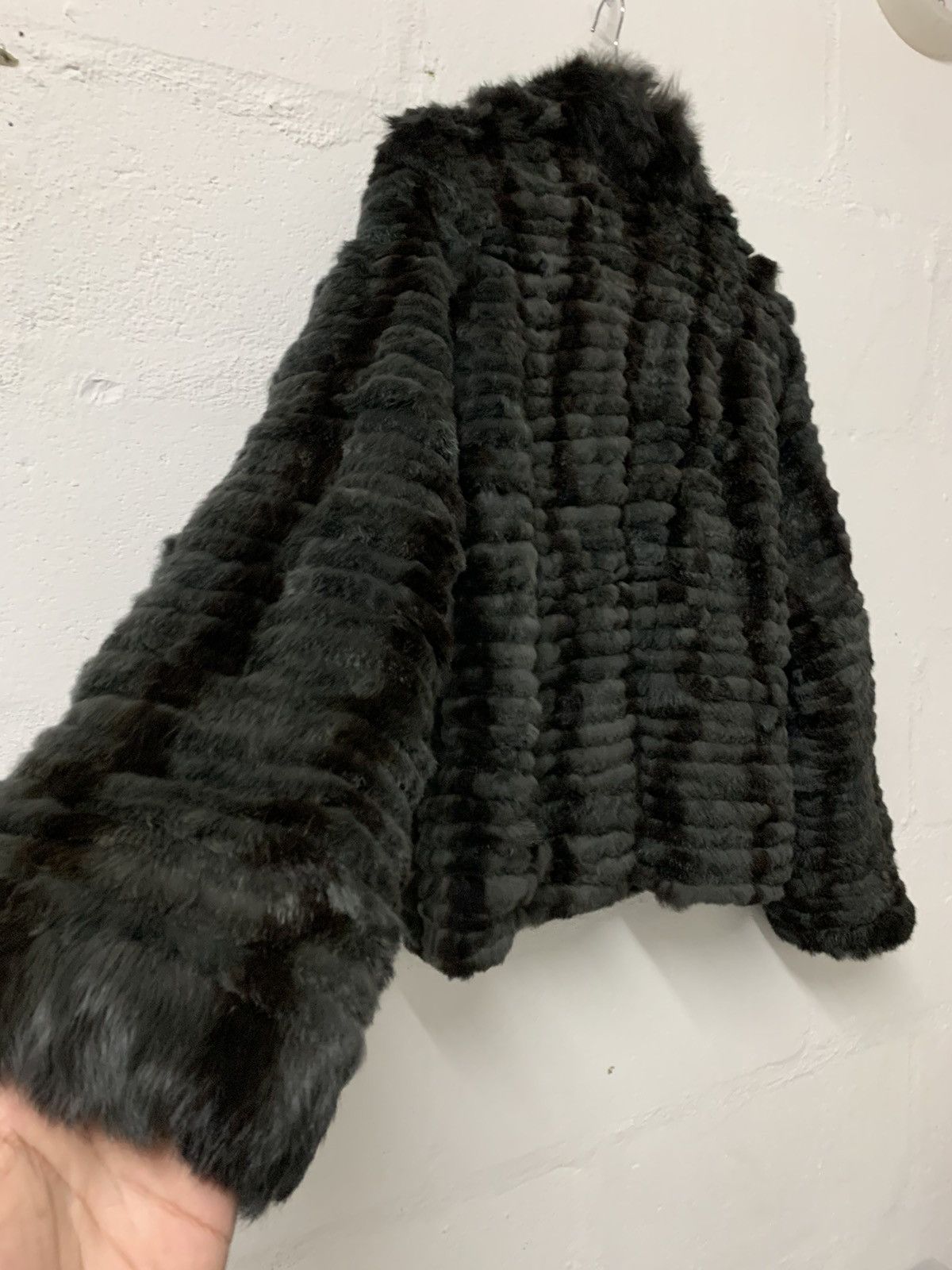 Japanese Brand Fur Rabbit Reversible Jacket Nice Design Size M / US 6-8 / IT 42-44 - 5 Thumbnail