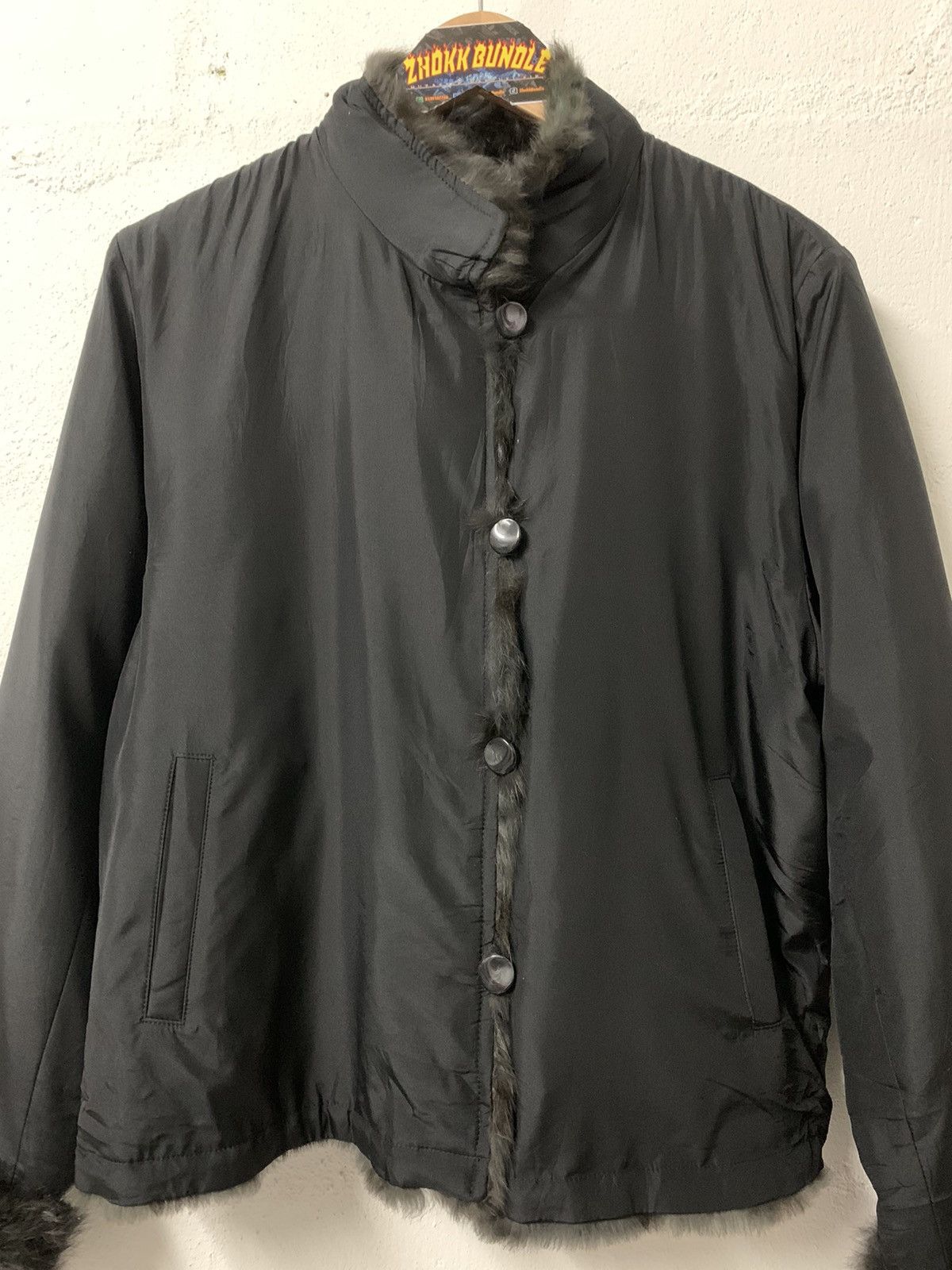 Japanese Brand Fur Rabbit Reversible Jacket Nice Design Size M / US 6-8 / IT 42-44 - 7 Thumbnail