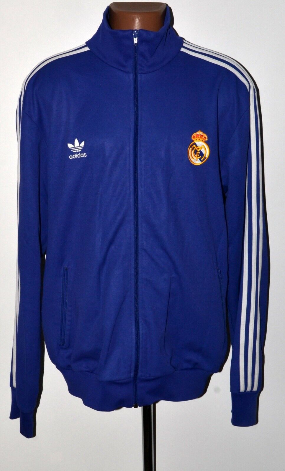 REAL MADRID SPAIN TRAINING JERSEY ADIDAS ORIGINALS SIZE XXL