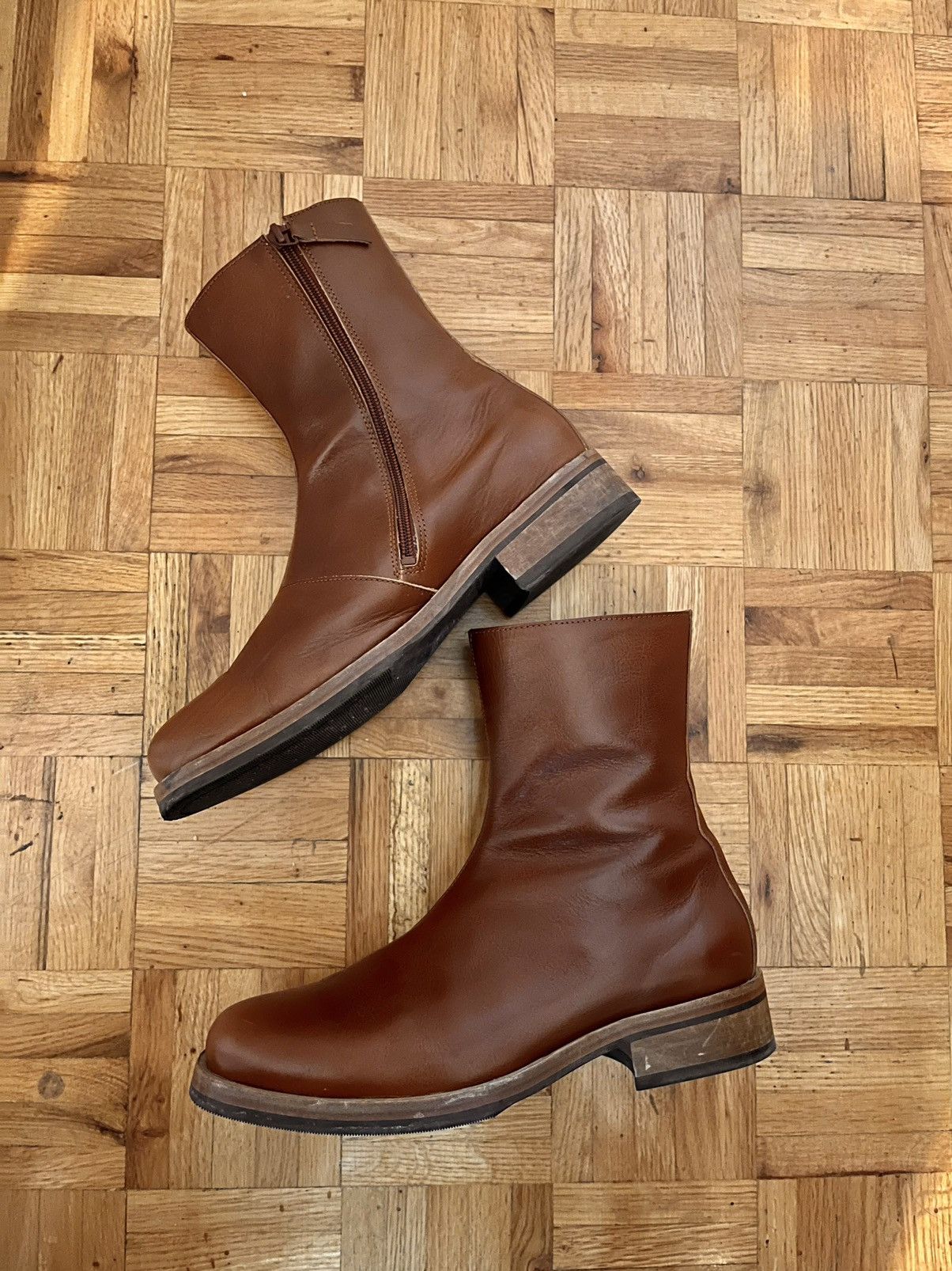 ★関税込★OUR LEGACY★Camion Boot Cognac Brown Leather★ Our Legacy - Camion Boot Cognac Brown Leather