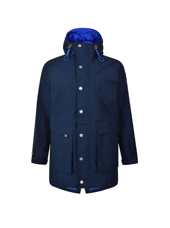 image of Nigel Cabourn Fishtail Parka - Navy, Men's (Size Large)