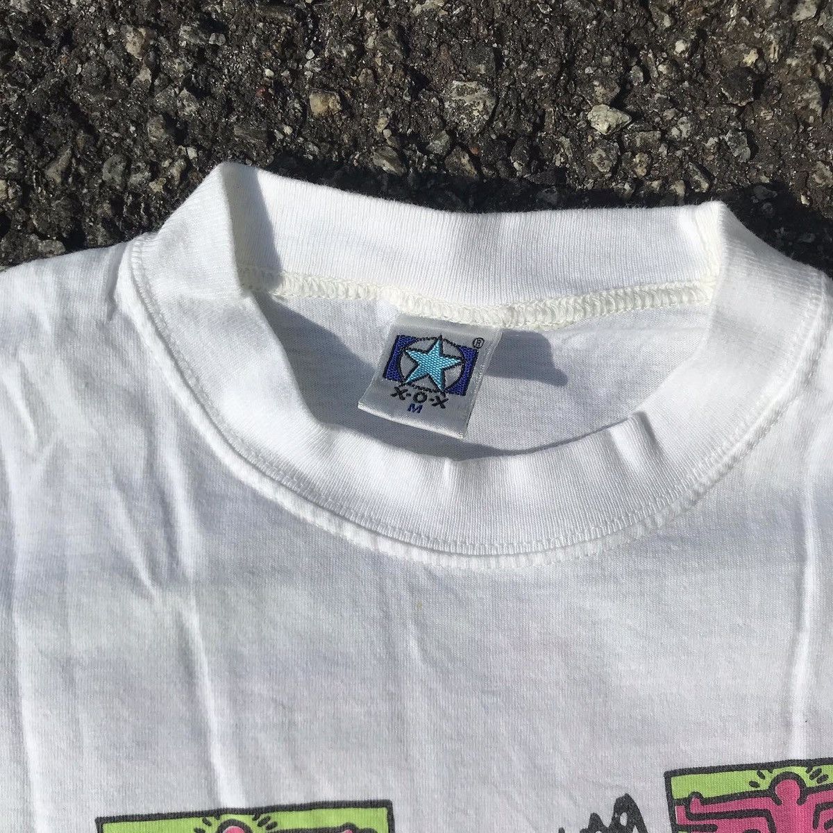 Keith Haring Vintage Keith Haring Old Bootleg Sea Fish Logo T-Shirt Size US M / EU 48-50 / 2 - 3 Thumbnail