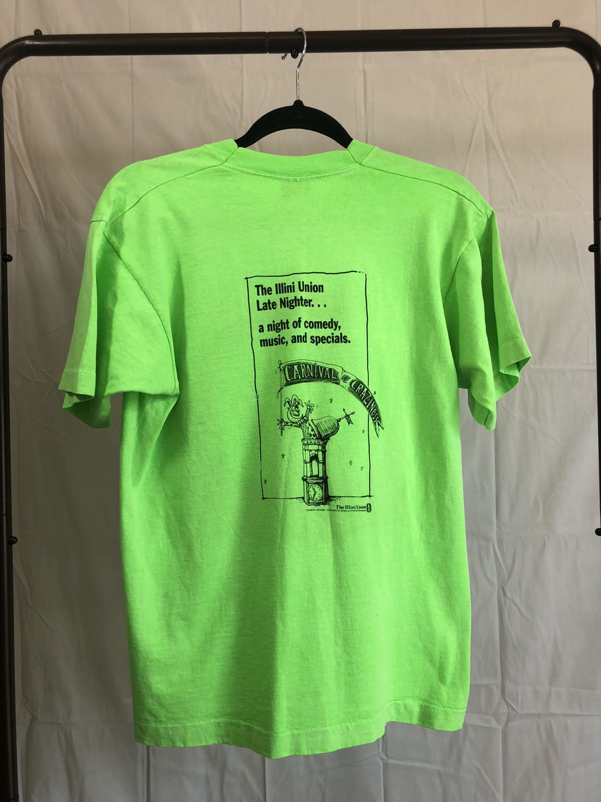 Vintage Single Stitch 1993 Carnival Of Craziness 90s Tee Size US L / EU 52-54 / 3 - 10 Thumbnail