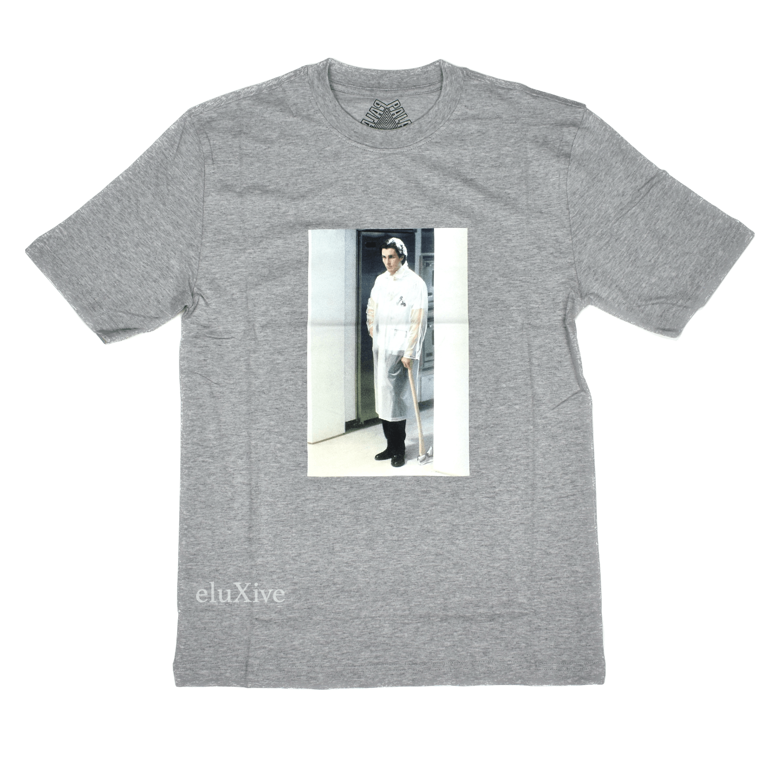 Palace American Psycho Photo Print T-Shirt Gray DS