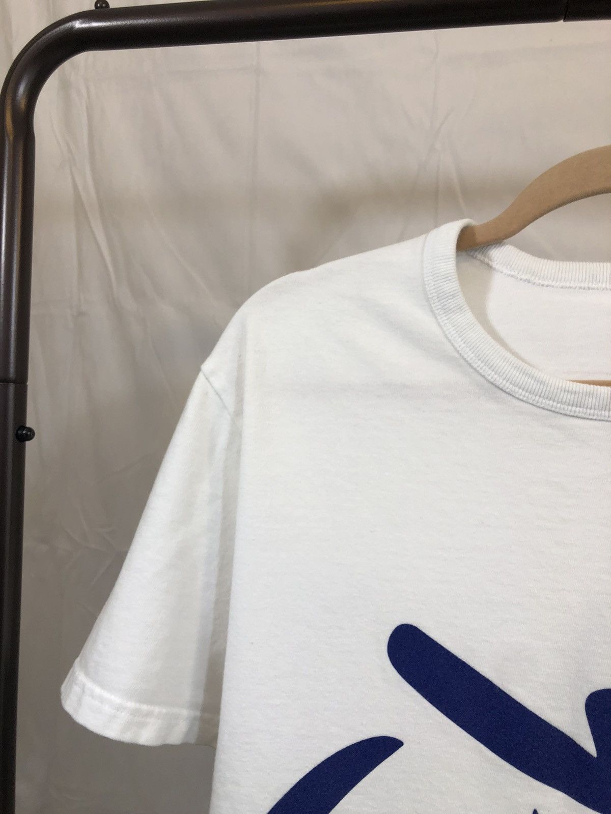 Champion × Vintage Vintage White Champion Script Classic Tee Size US L / EU 52-54 / 3 - 6 Thumbnail